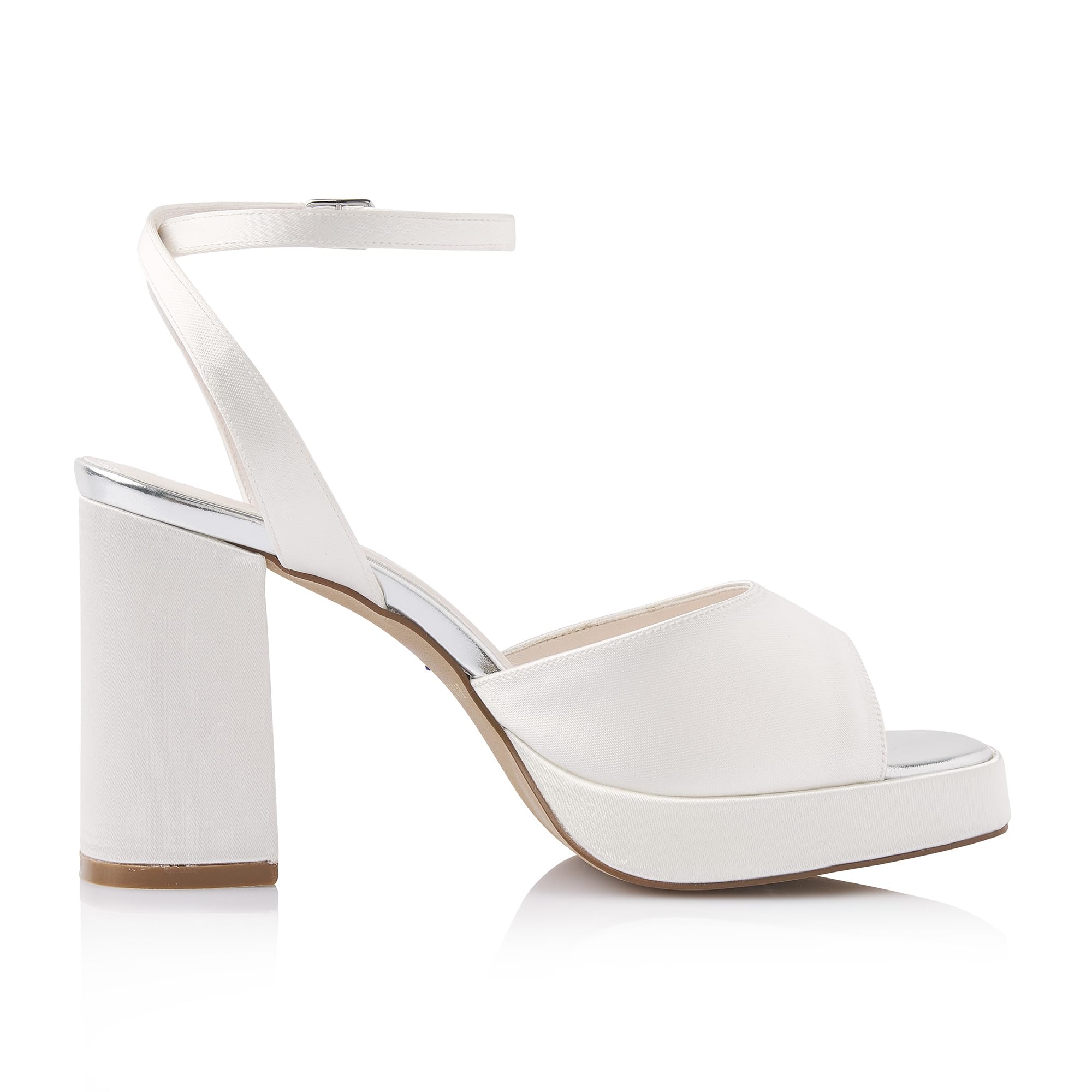 Rainbow Club Essentials Caitlin Pumps Ivory Satin Plateau