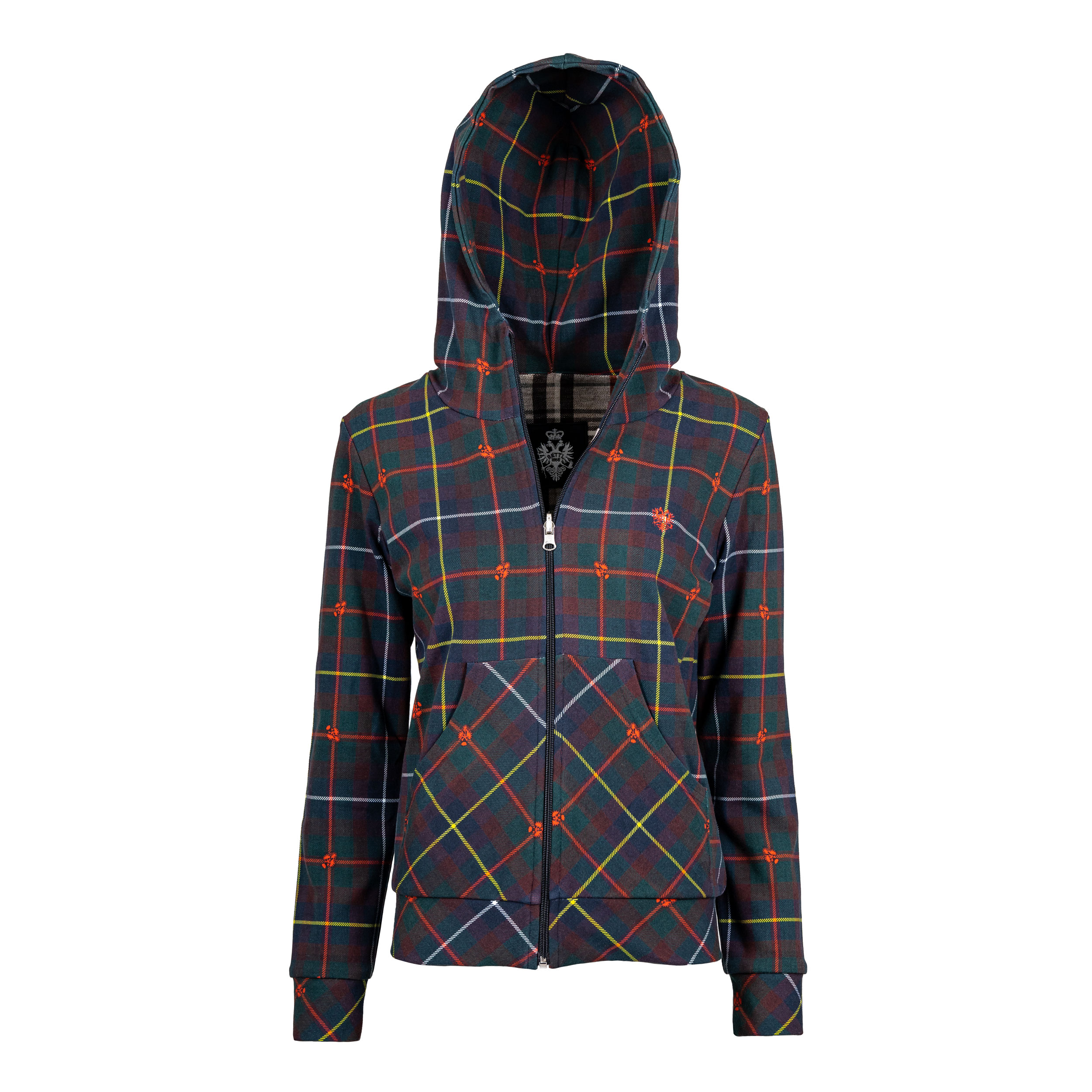 Rettl WOMEN Lin Jacke Kapuze Karoflage Gr.34-44