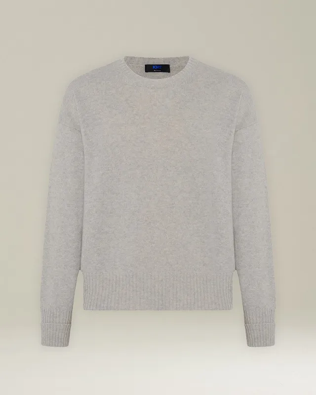 Kiton Leisure Pullover Wolle Rundhals elastisch Herren