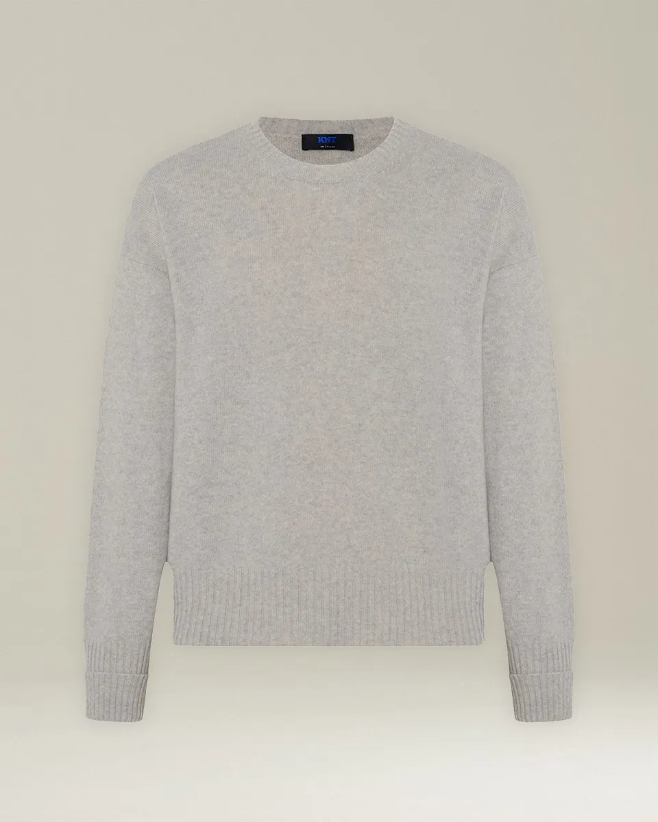Kiton Leisure Pullover Wolle Rundhals elastisch Herren