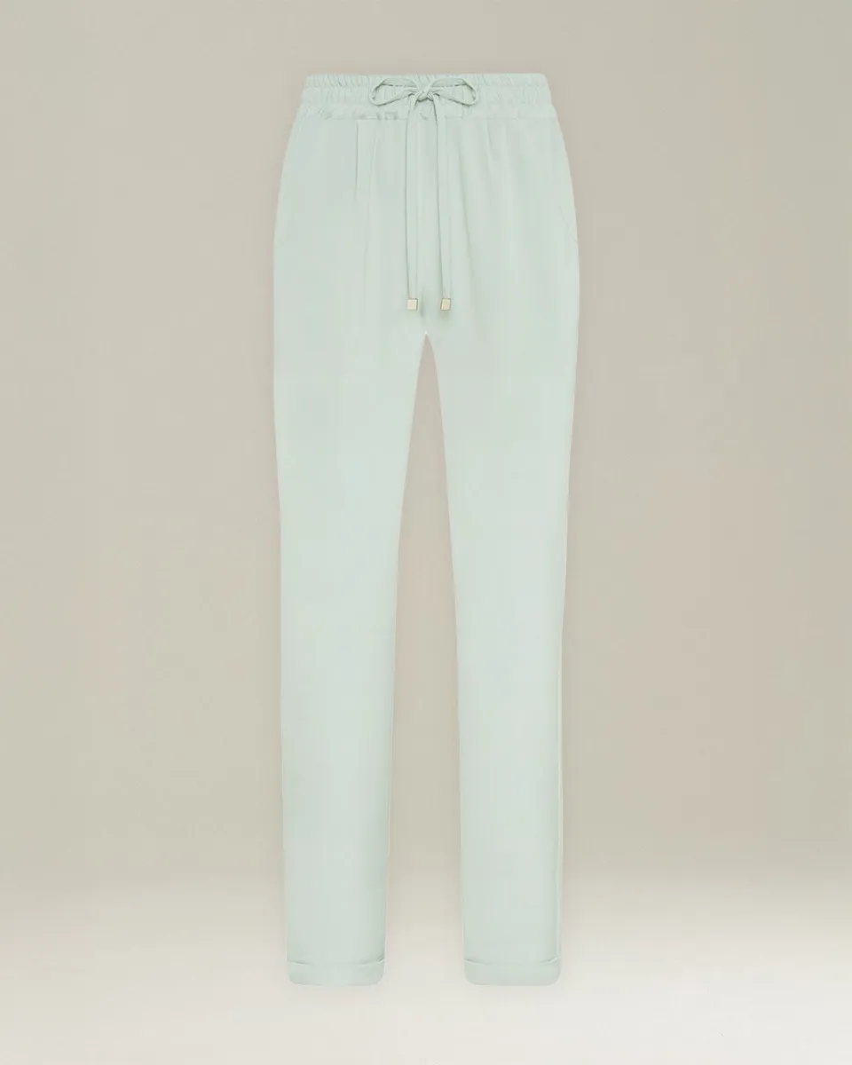Kiton Trousers Silk Comfort Hose Seide elastisch Gr. 40
