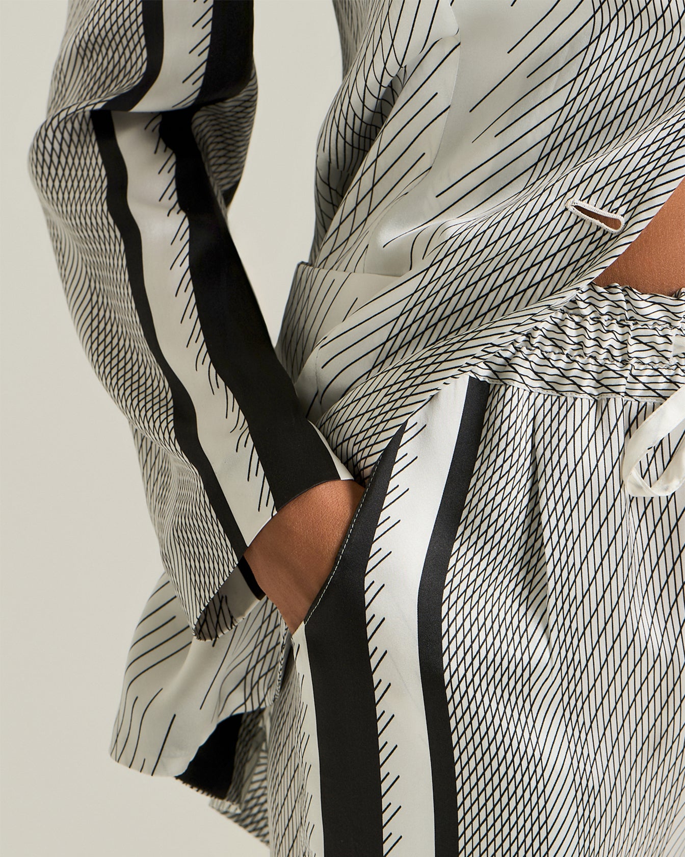 Kiton Jackets Seidenblazer Cady Print