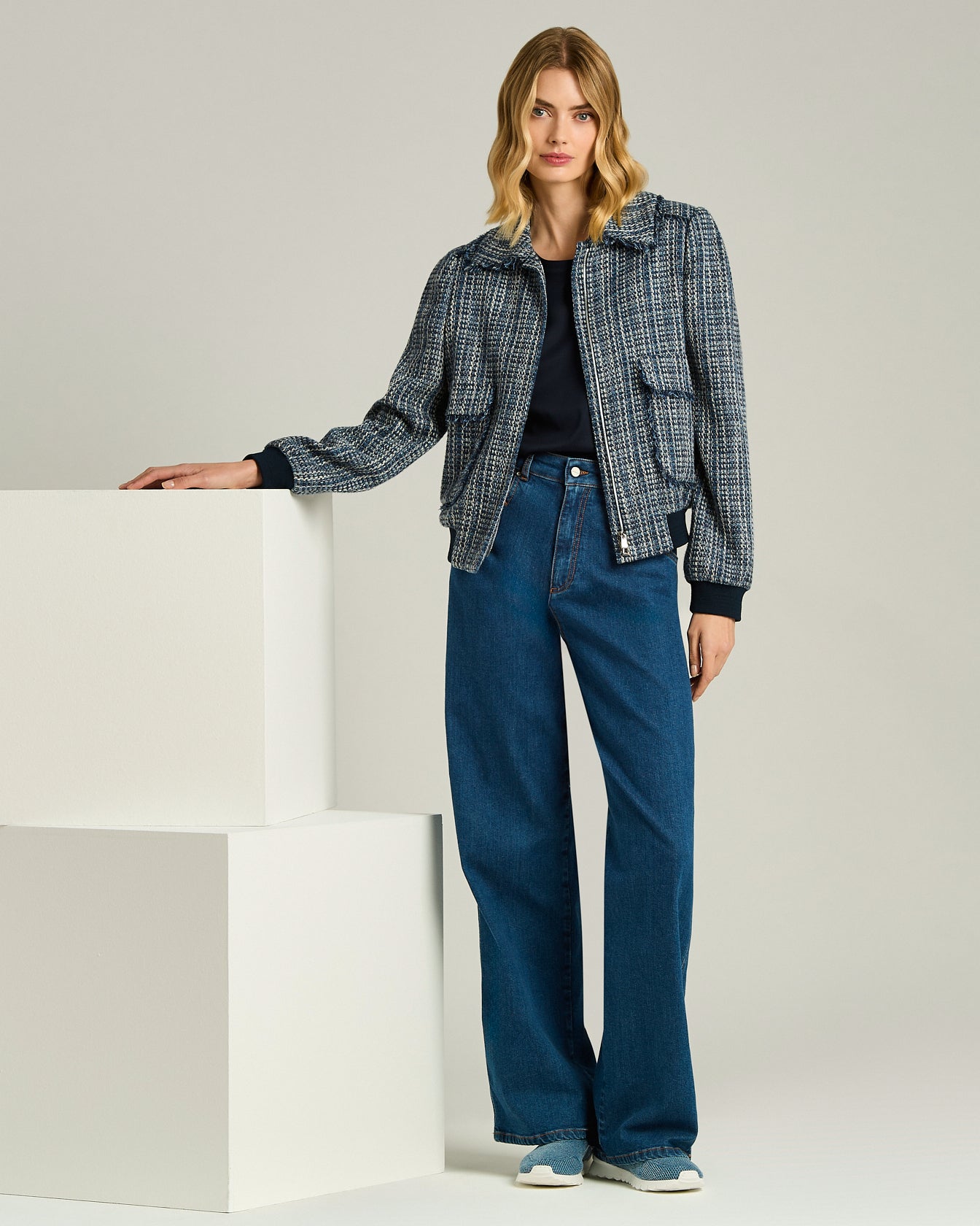 Kiton Jeans TAILORED DENIM TROUSERS Hose Denim hoher Bund