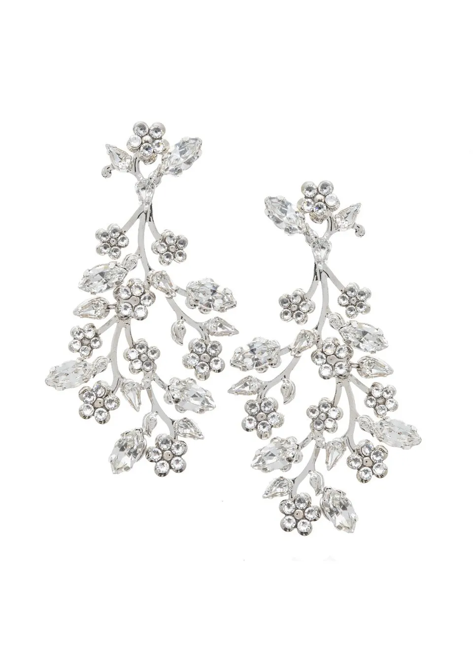 Elizabeth Bower Blossom Cascade Chandelier Ohrringe Gold