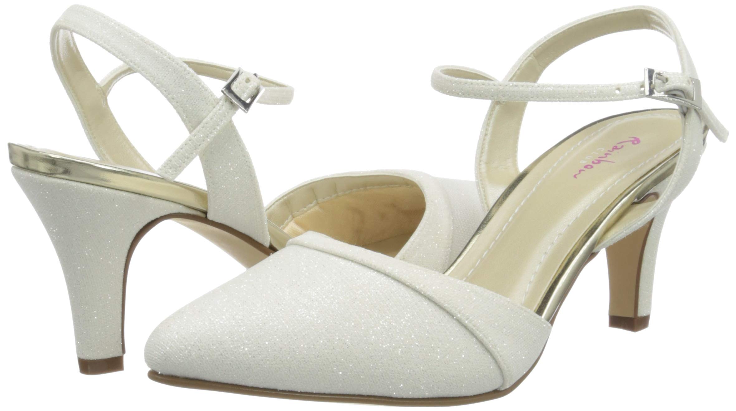 Rainbow Club Essentials Marlie Slingback Off-White Metallic