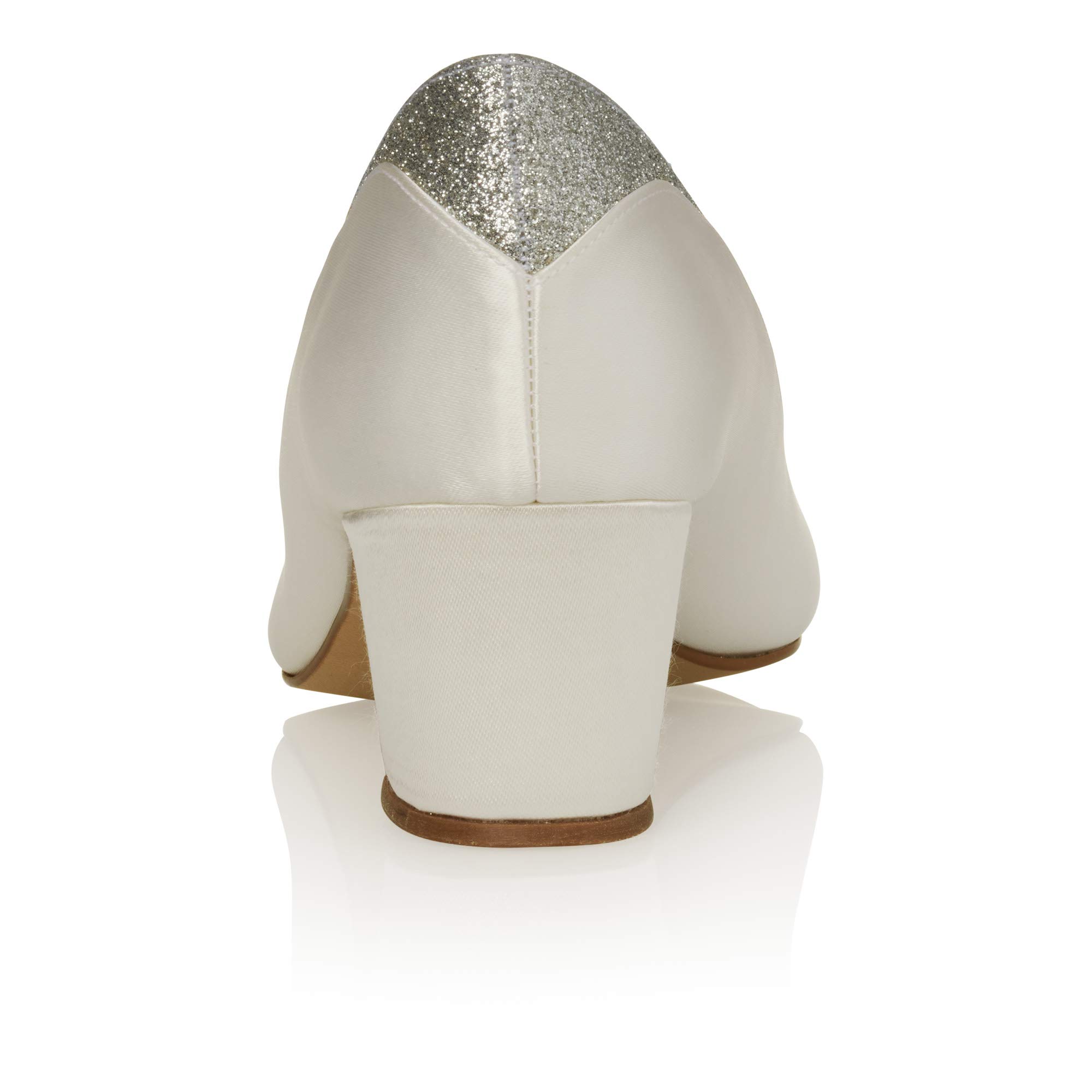 Rainbow Club Timeless Preslie Ivory Brautschuhe 5 cm Blockabsatz