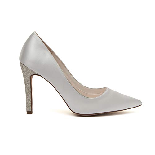 Rainbow Club Essentials Kiki Pumpe Brautschuhe ivory Satin spitz