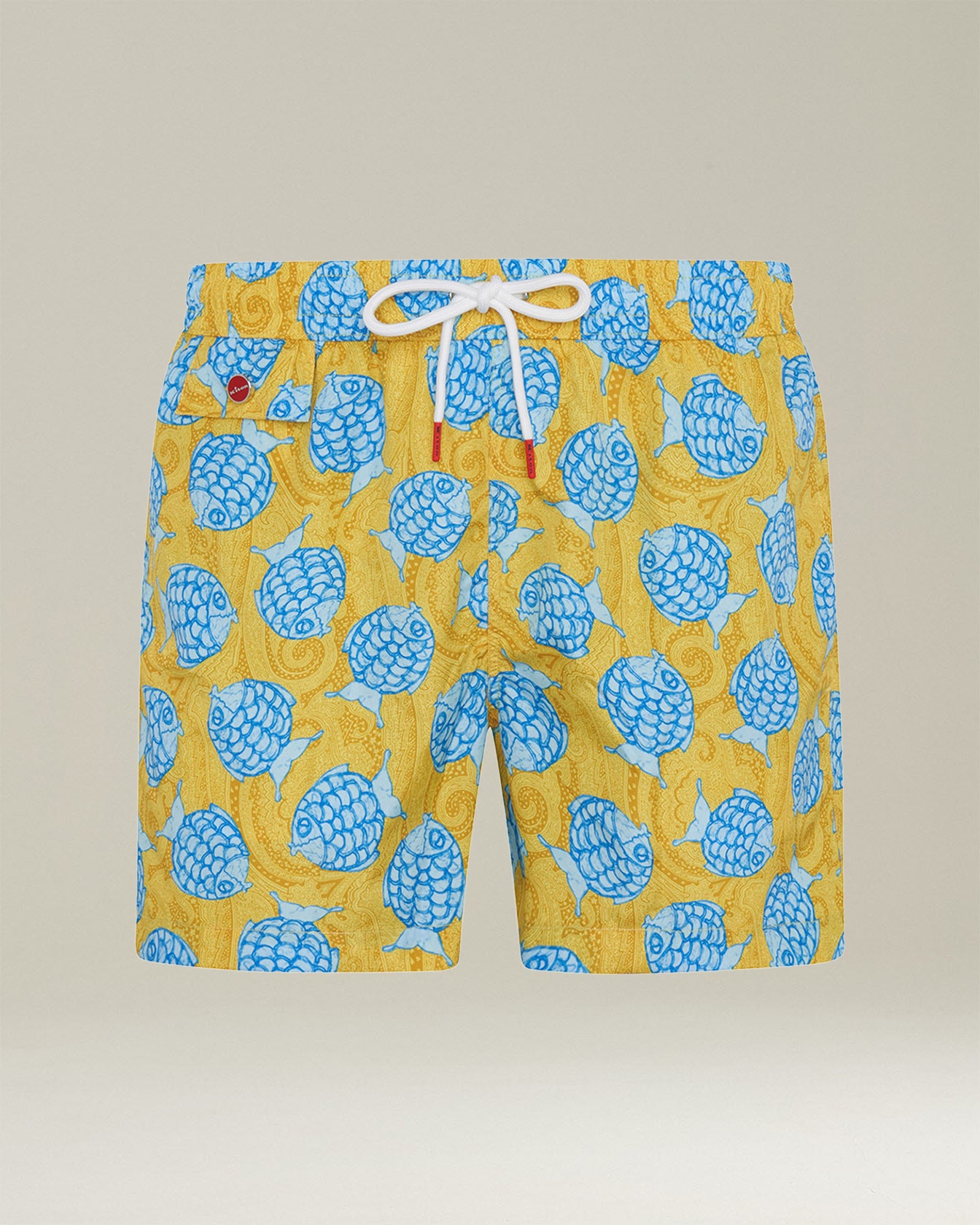 Kiton Swimwear Badehose Polyester Boxer Herren