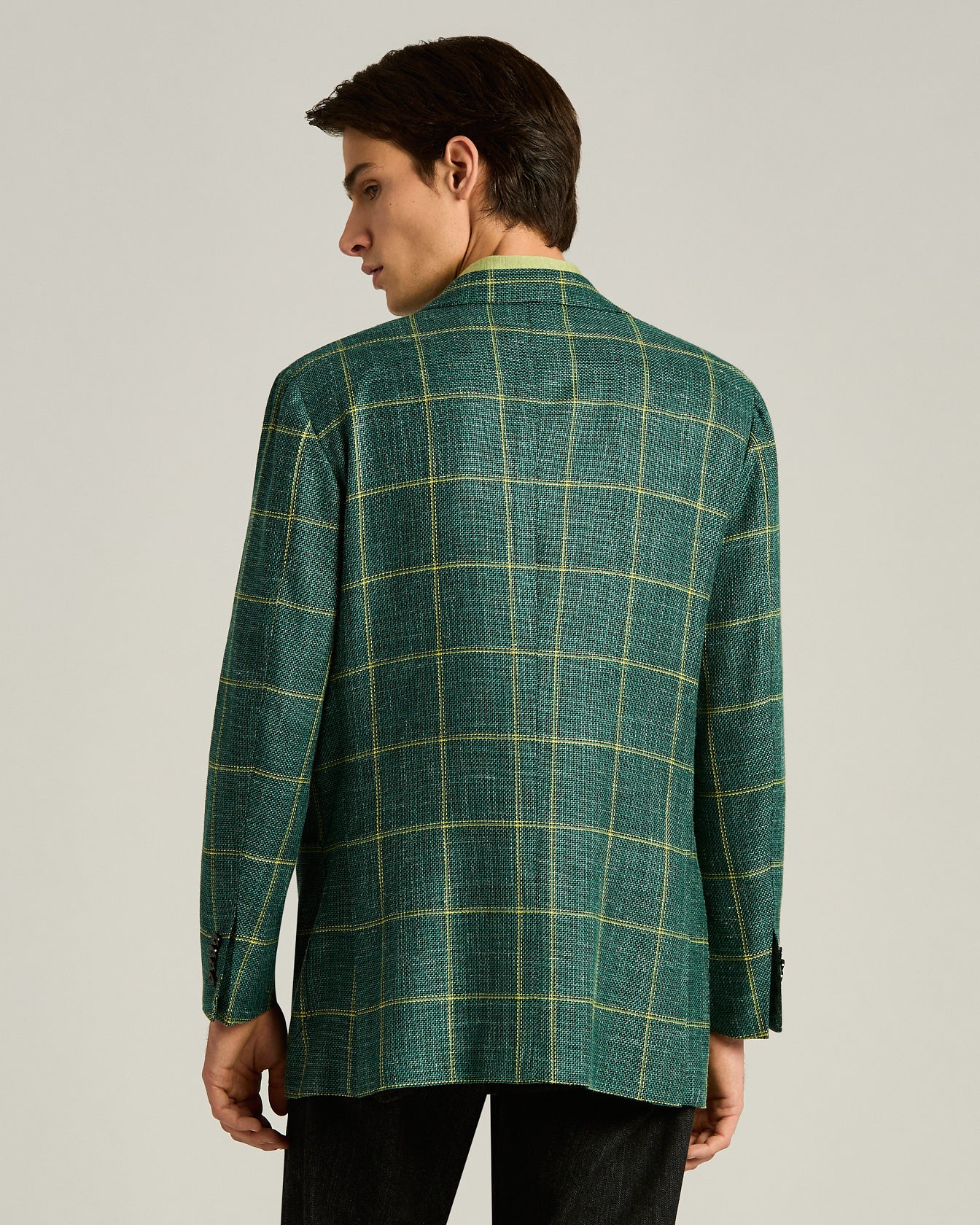 Kiton Jackets Fine Blend Checked Sakko Kariert Einreihig