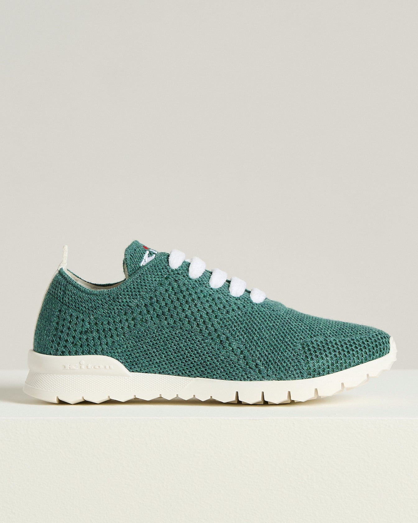 Kiton Fits Sneakers Cashmere Grün Gr. 40