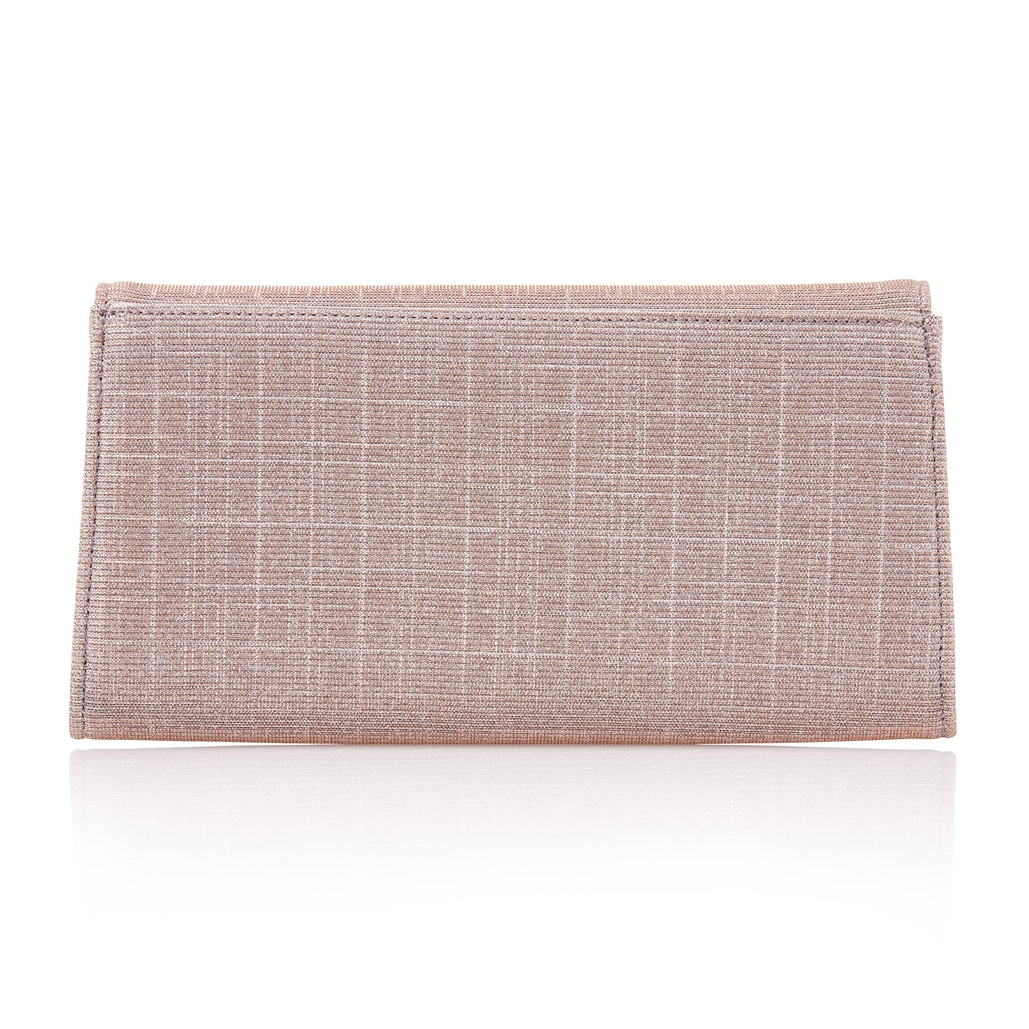 Rainbow Club Saskia Brauttasche Rose Metallic mit Kette