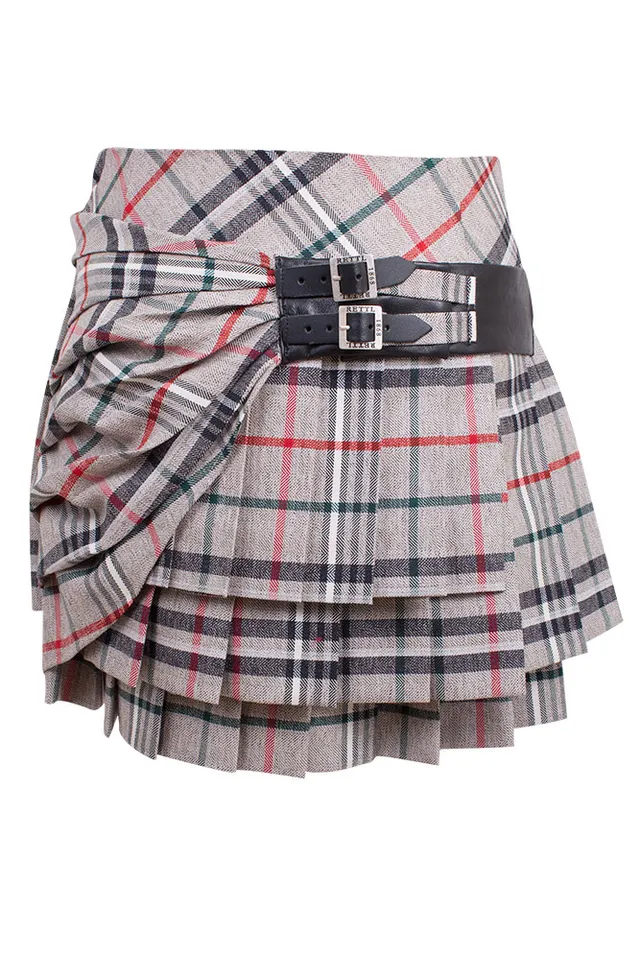 Rettl Men Mc Aidan Rock Kilt Karo Wolle