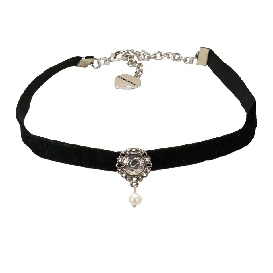 Alpenflüstern Oktoberfest DHK346 Kropfband schwarz