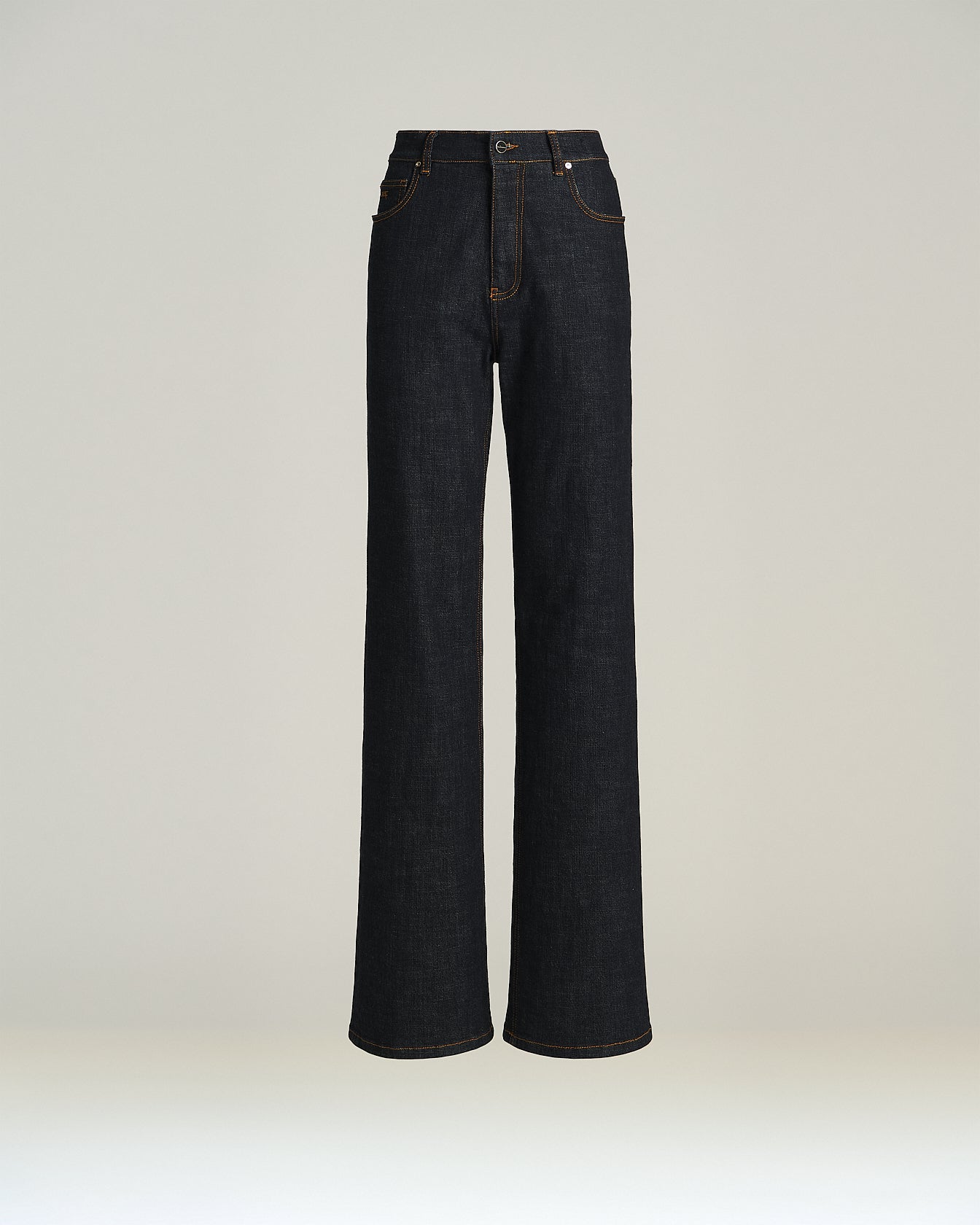 Kiton Trousers Jeans dunkelblau Gr. 40 Stretch-Denim straight