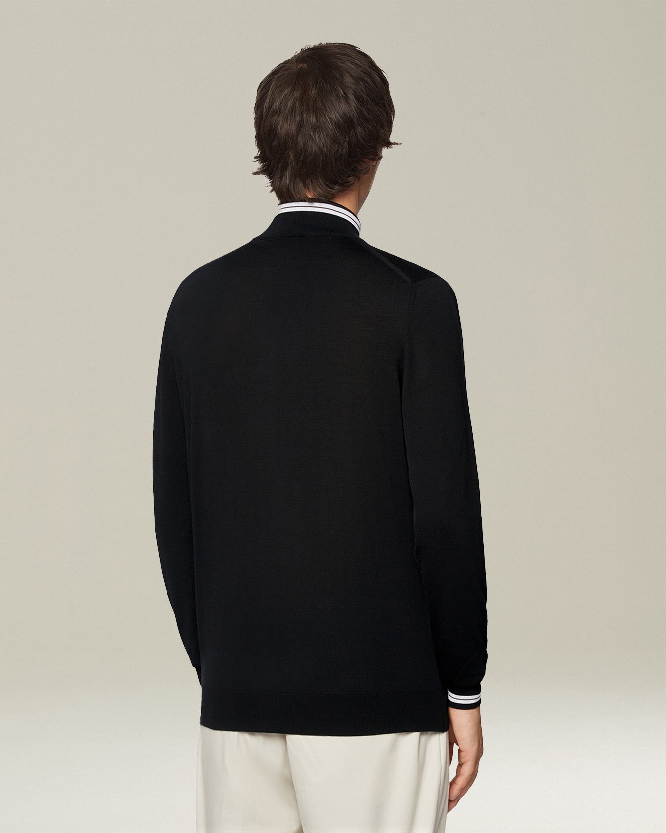 Kiton Knitwear Sporty Wool Cardigan Strickjacke M Wolle