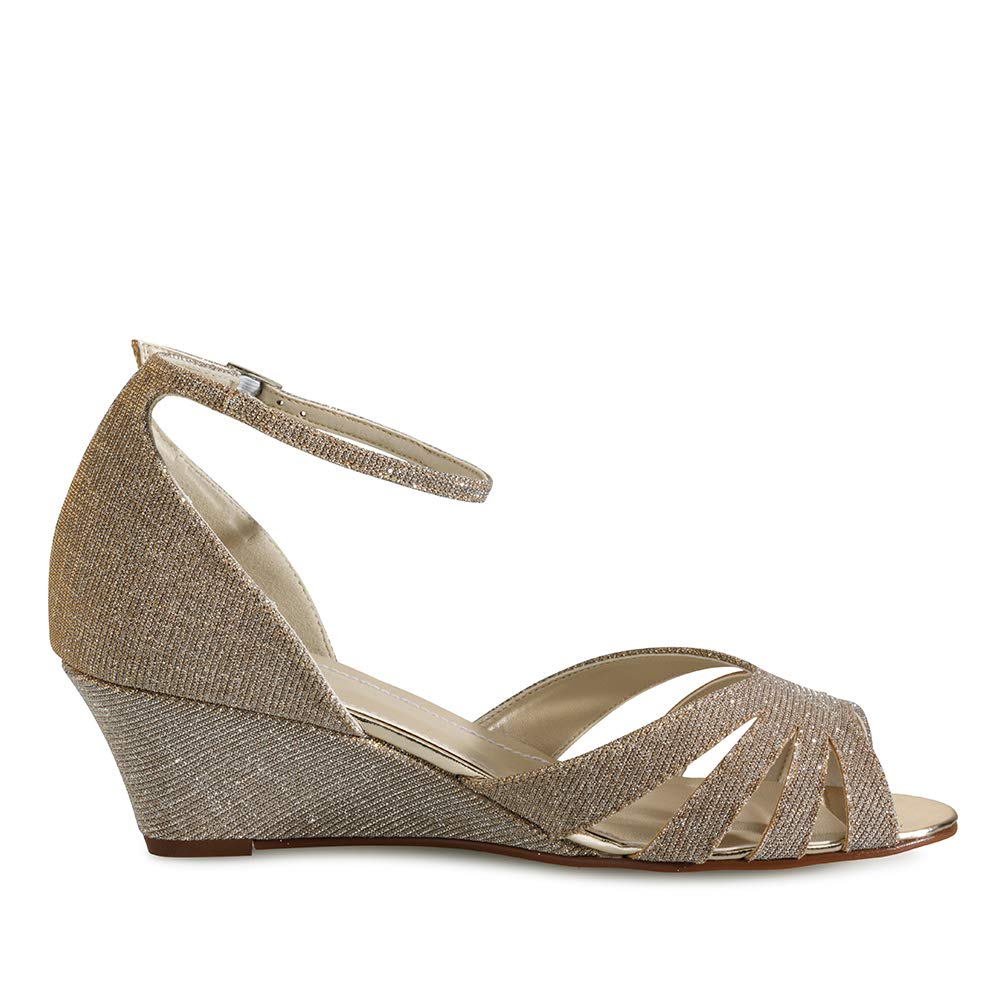 Rainbow Club Embellished Michelle Sandalette Gold 40.5