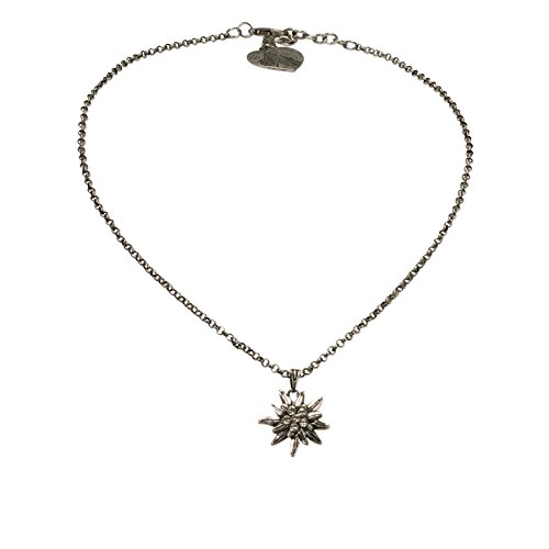 Alpenflüstern DAHEIM SET031 Trachtenschmuck-Set antik-silber