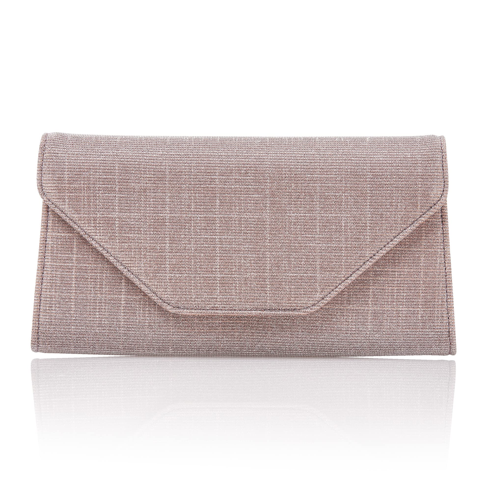 Rainbow Club Saskia Brauttasche Rose Metallic mit Kette