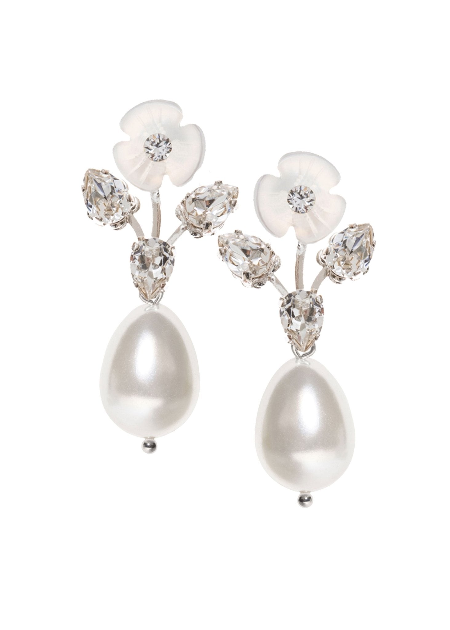 Elizabeth Bower Oleander Bauble Hängeohrringe Blumen