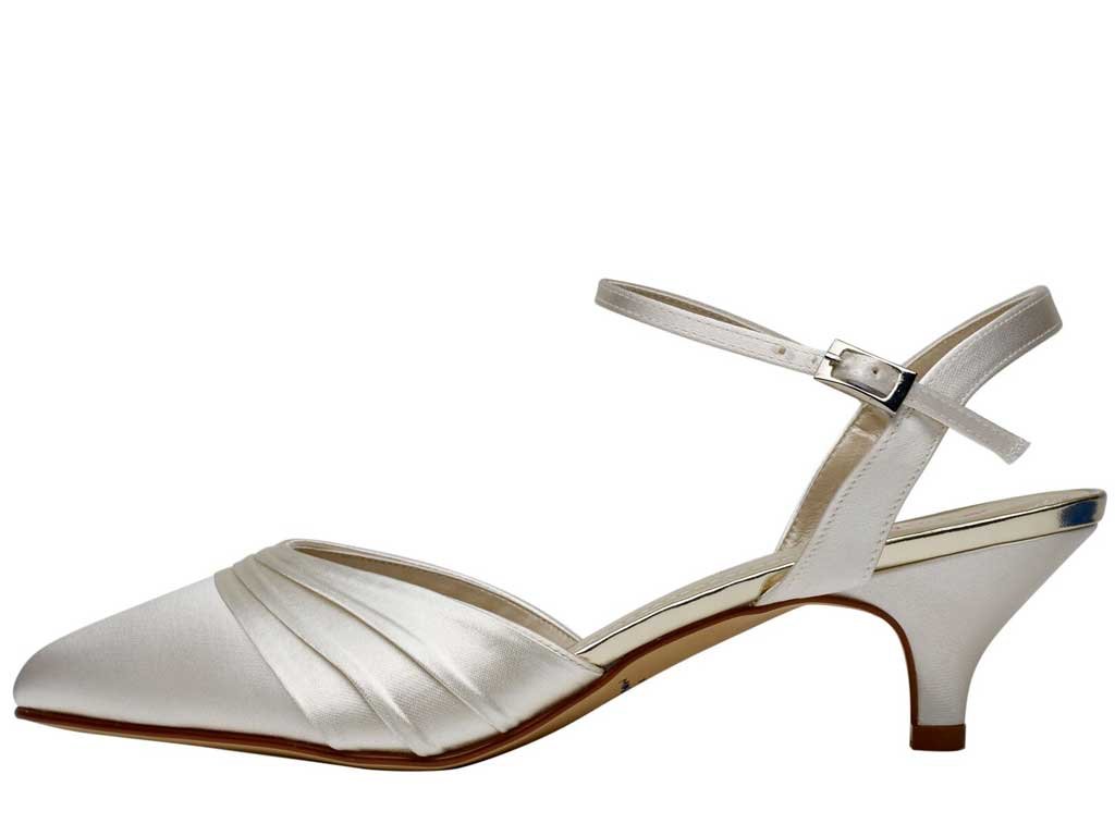 Rainbow Club Essentials Julie Pumpe Brautschuh Satin