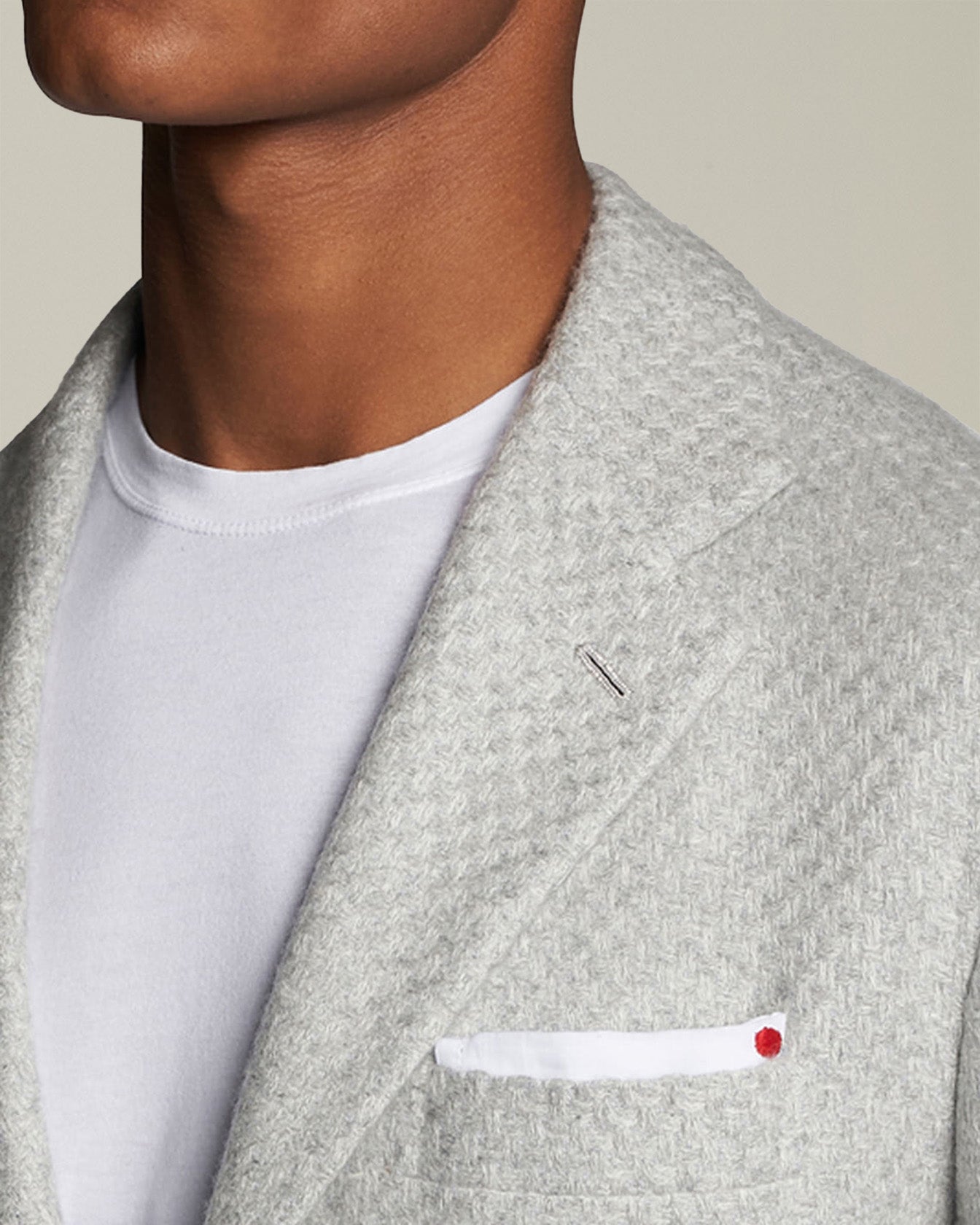 Kiton Jackets JACKET CASHMERE Sakko Grau Kaschmir