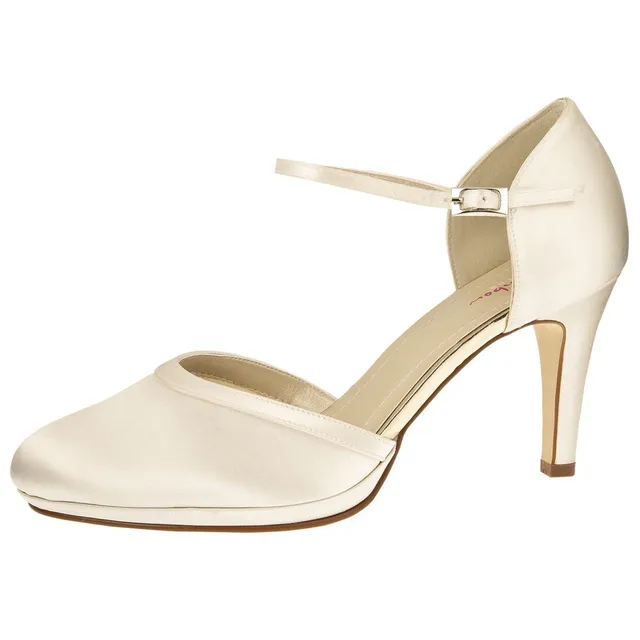 Rainbow Club Joni Brautschuhe Ivory Satin Pumps