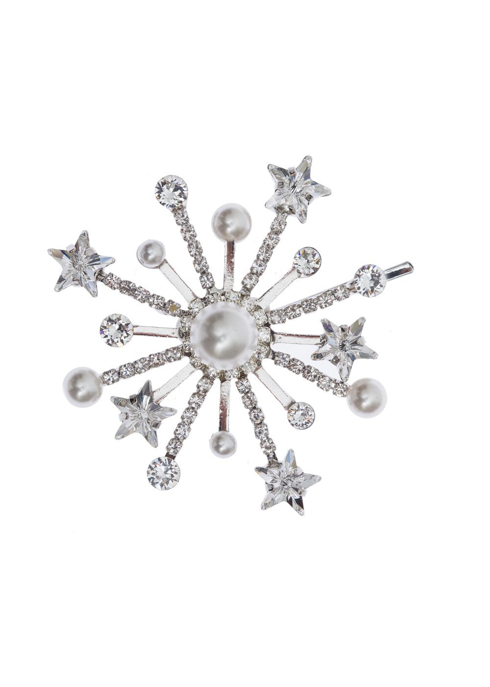Elizabeth Bower Constellation Haarnadel Kristall Gold