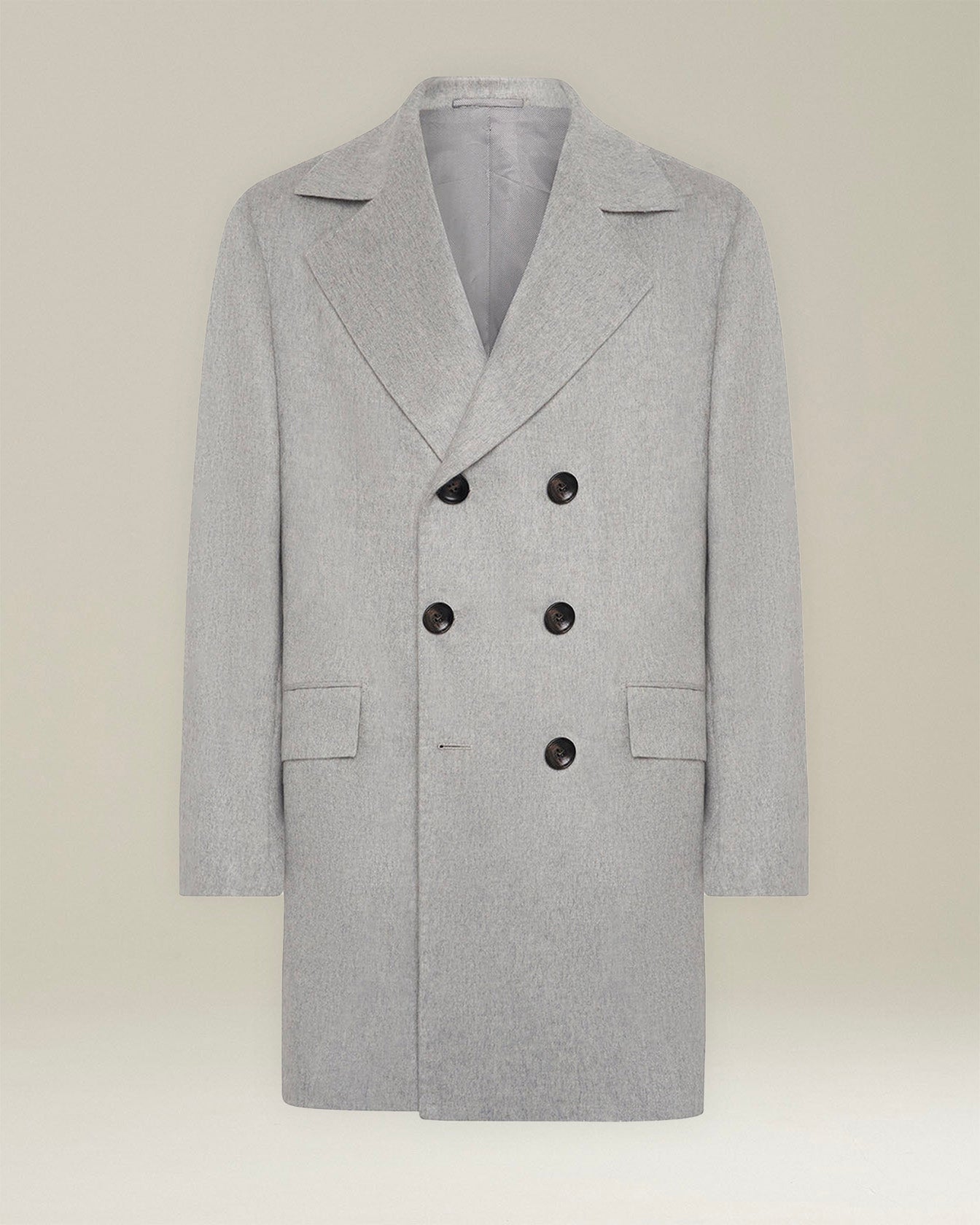 Kiton Outerwear Cappotto Kaschmirmantel doppelreihig Herren