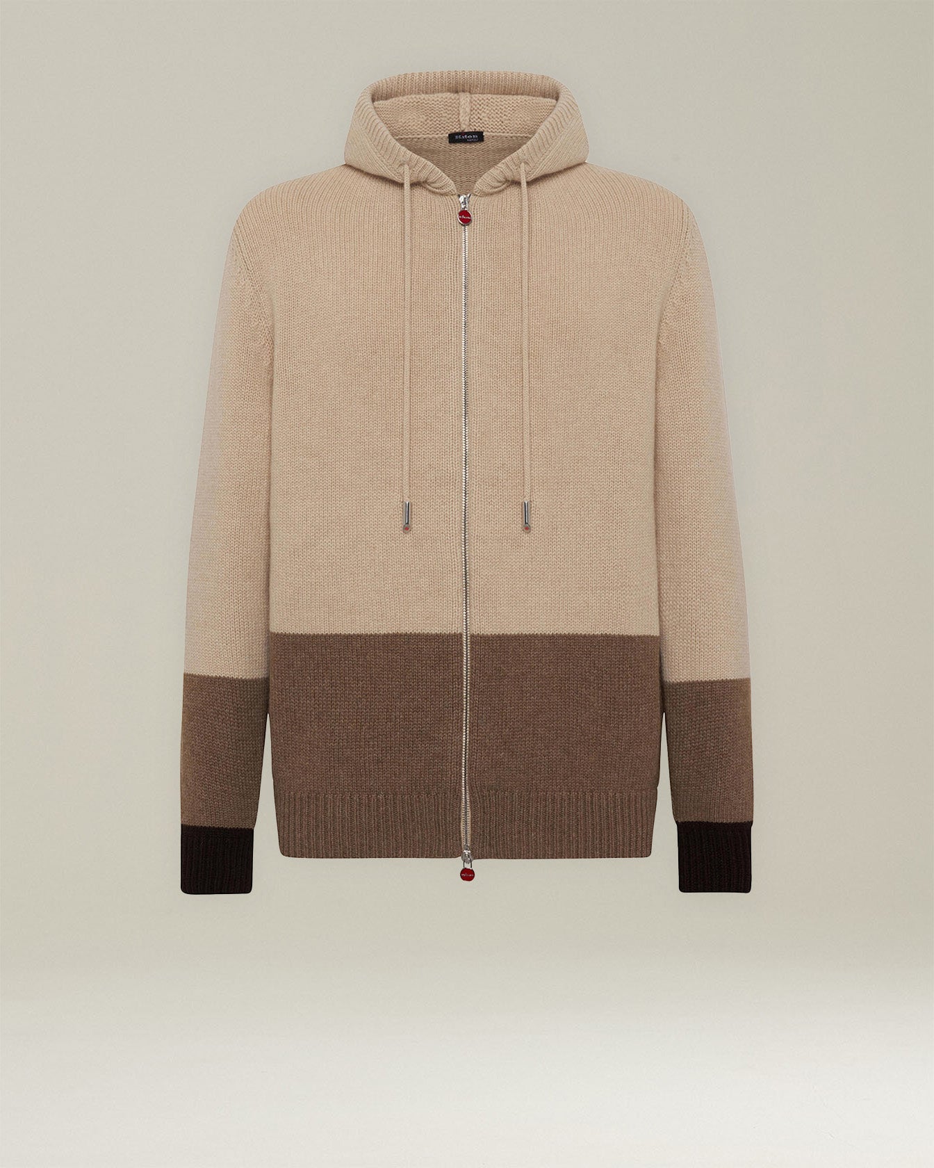Kiton Outerwear Colour Block Cashmere Blouson M Kaschmir