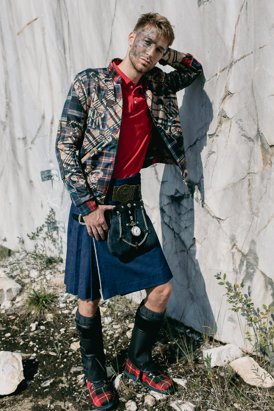 Rettl MEN Levi Kilt Herren Trachtenkilt