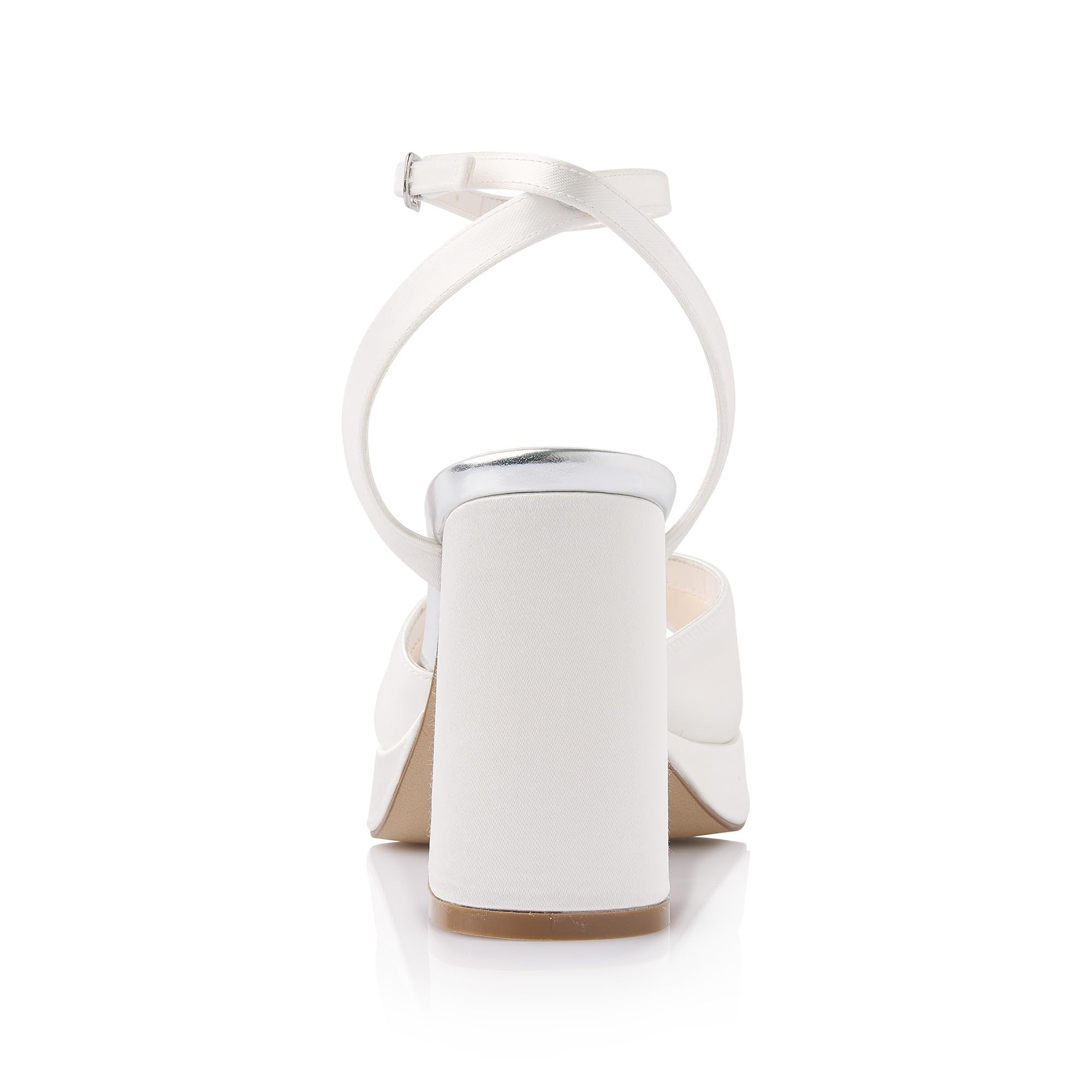 Rainbow Club Essentials Caitlin Pumps Ivory Satin Plateau