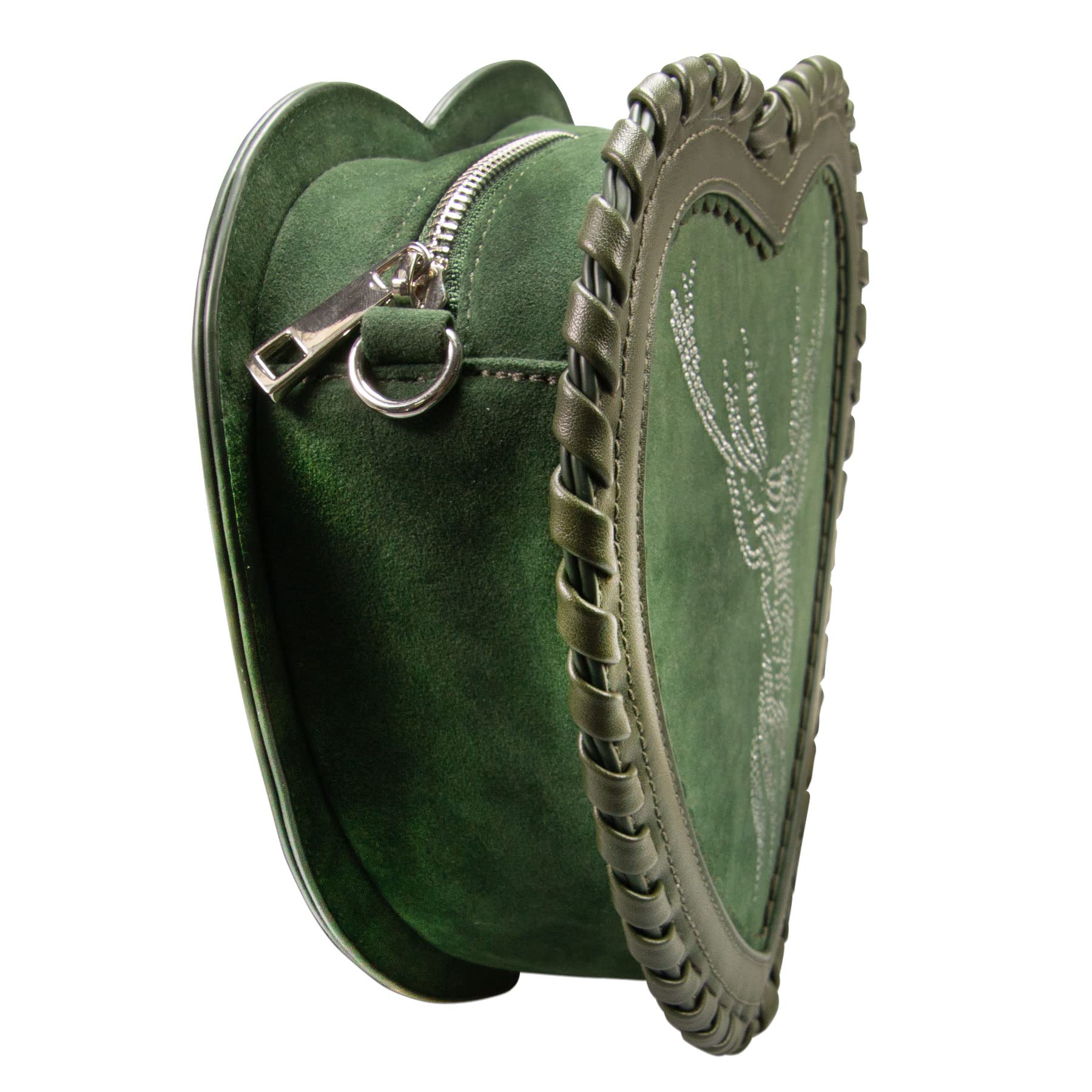 Alpenflüstern DAHEIM DTA096 Herzhandtasche Strasshirsch