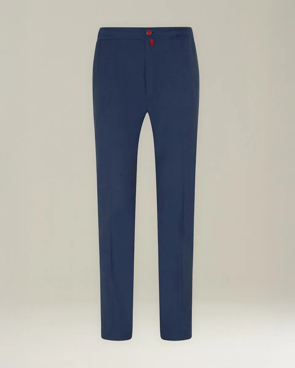 Kiton Hose Comfort Herren Baumwollhose Kordelzug