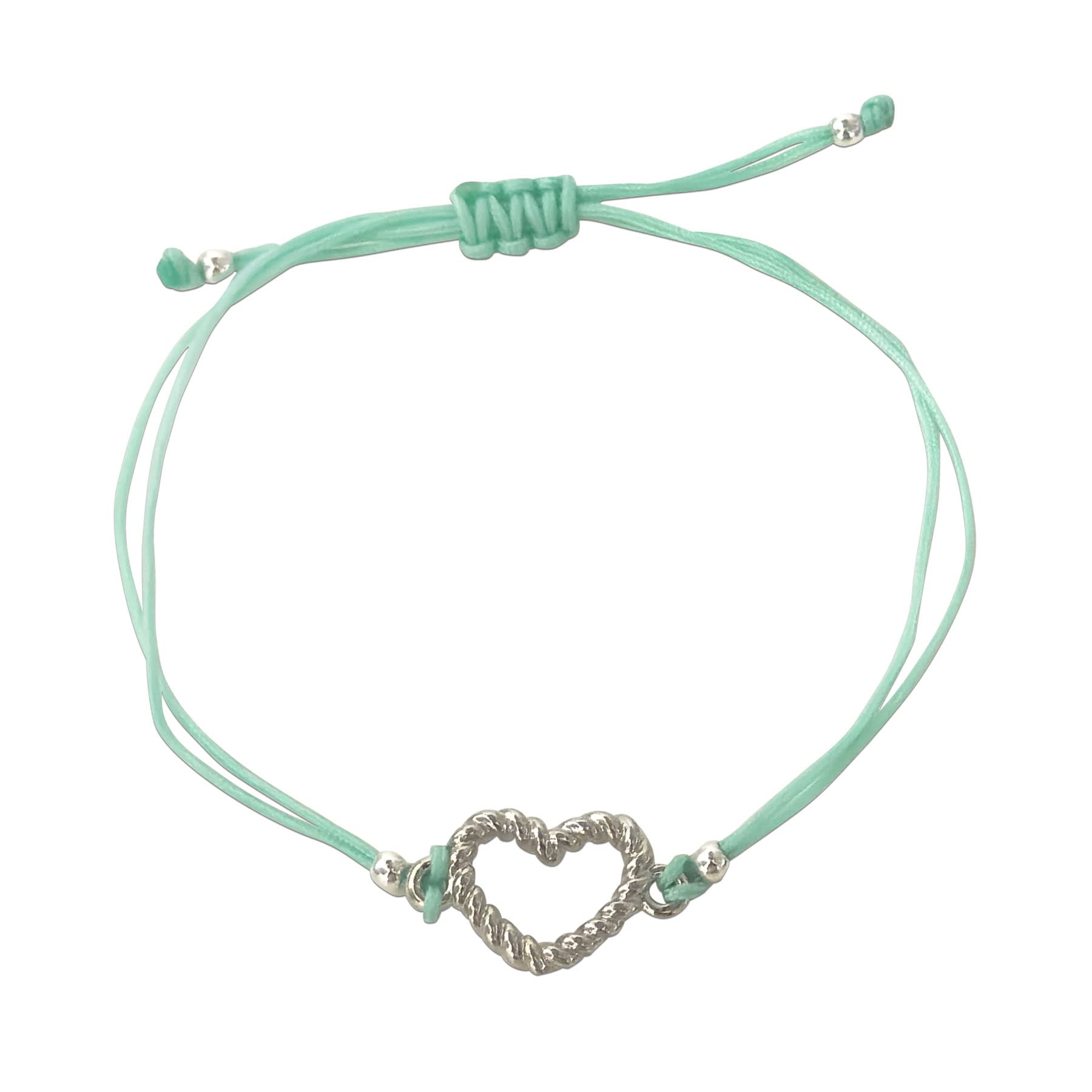 Alpenflüstern DAHEIM DAB079 Armband-Set Edelweiss Herz