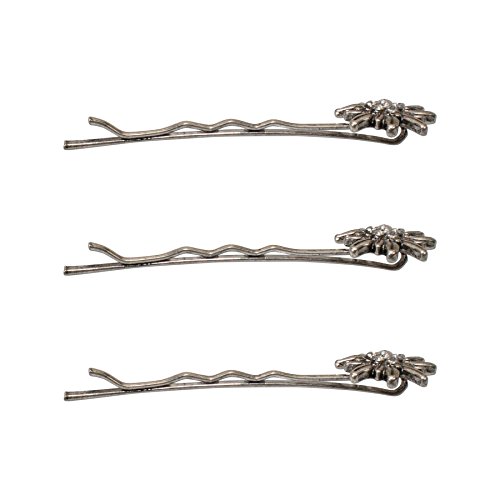 Alpenflüstern DAHEIM ADV098 Haarklammern Edelweiss 3er
