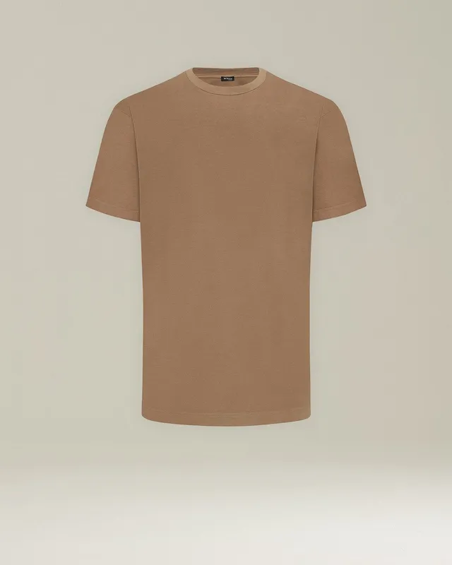 Kiton T-Shirt Monochrome Baumwolle Gr L