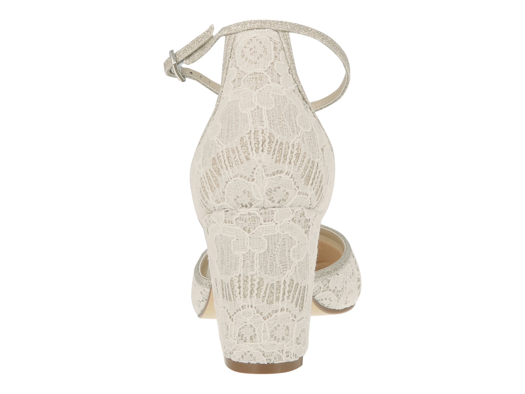 Rainbow Club Timeless Lavinia Pumps Ivory Satin gepolstert