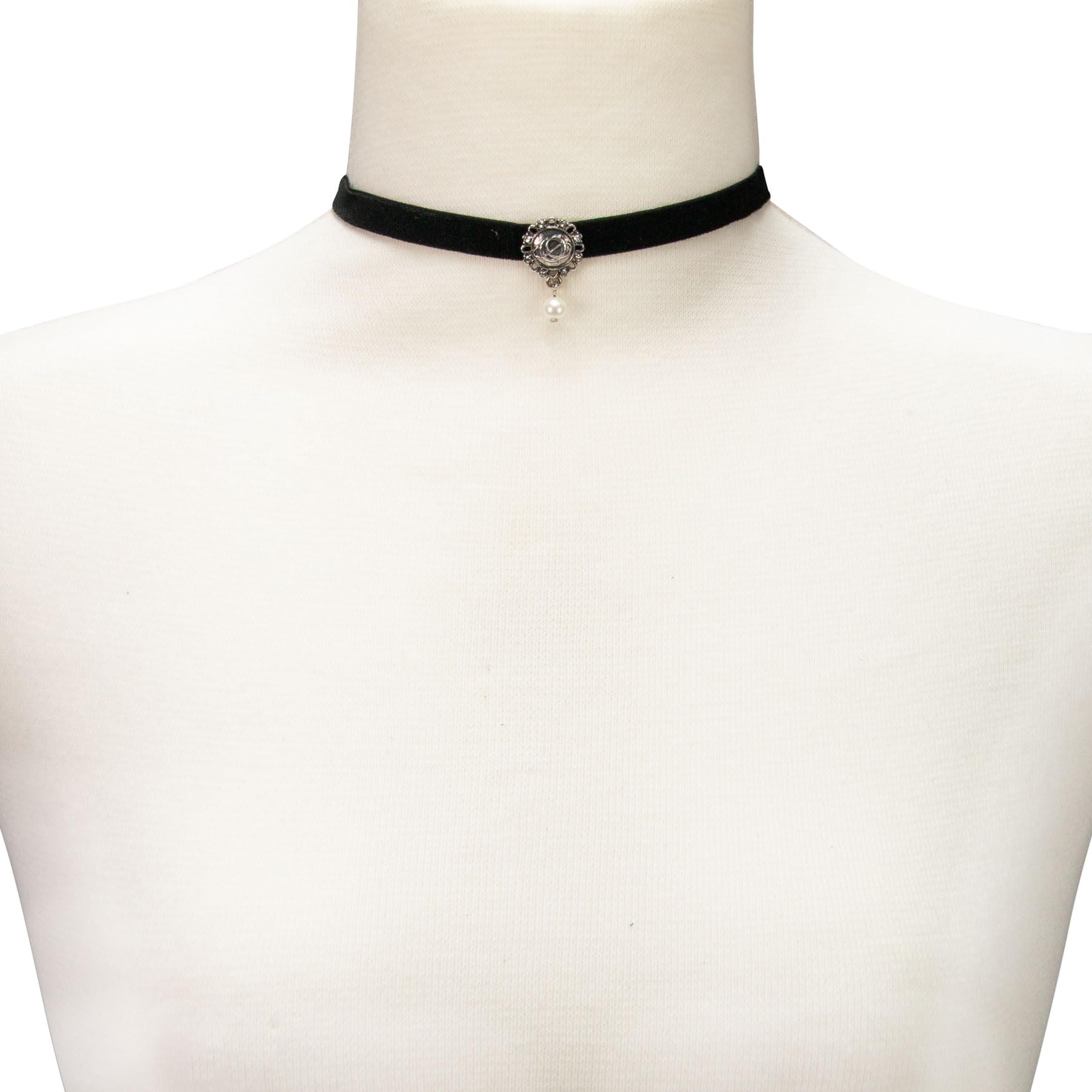 Alpenflüstern Oktoberfest DHK346 Kropfband schwarz