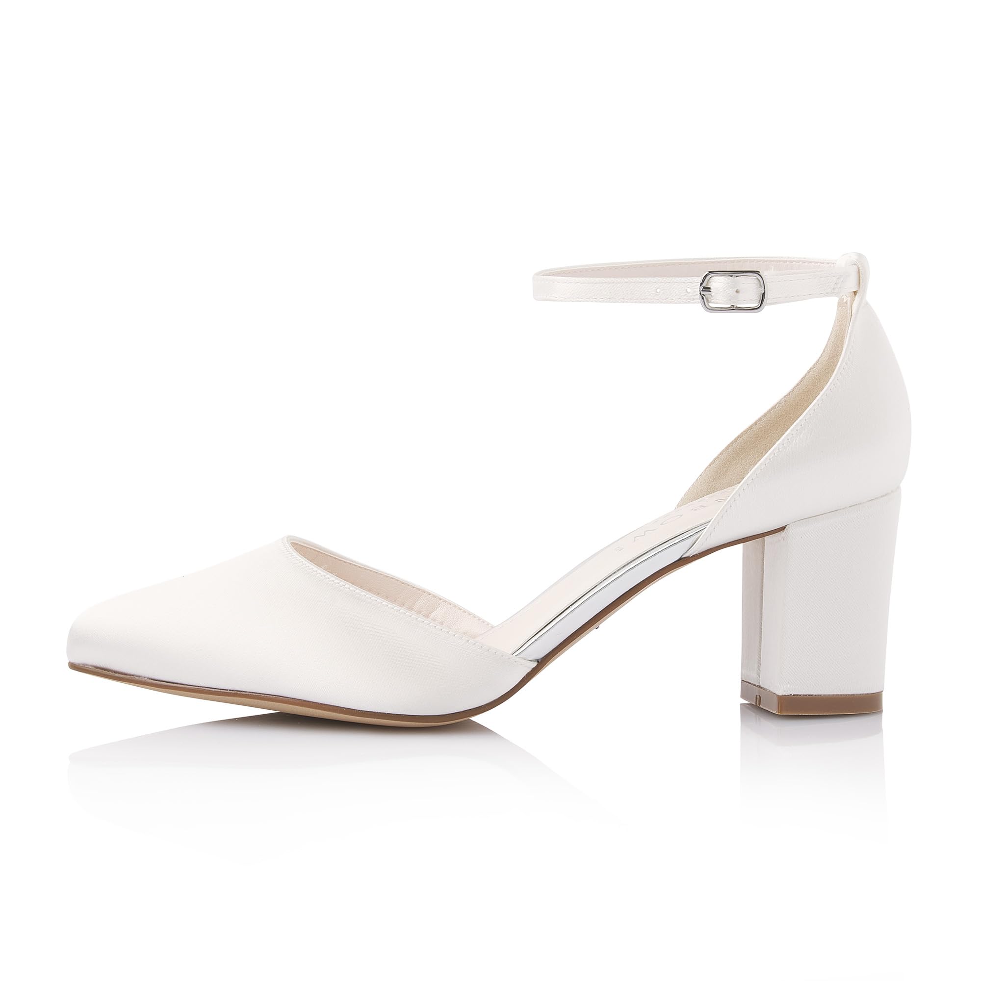 Rainbow Club Essentials Charlot Pumps Ivory Satin 6,5 cm Bliss