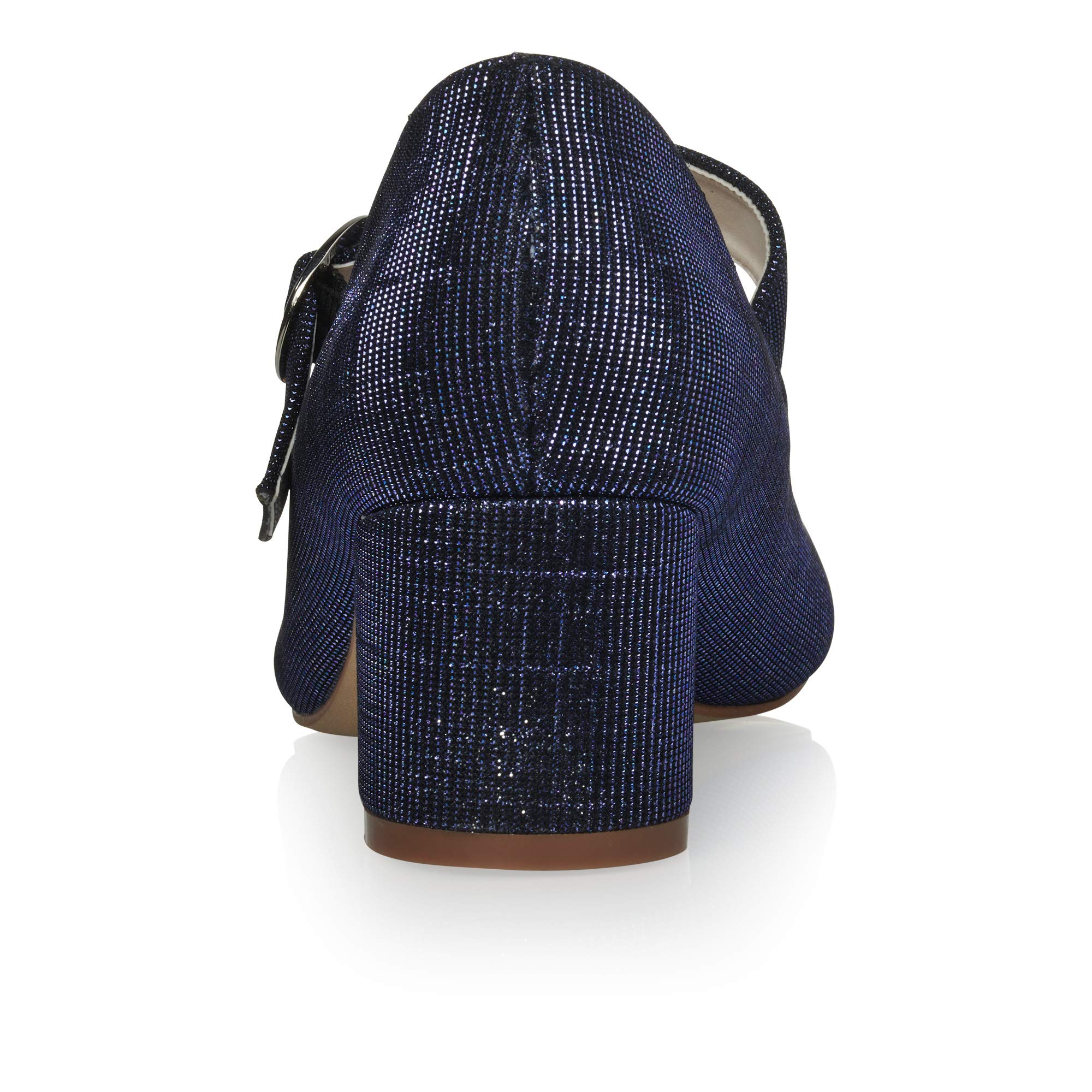 Rainbow Club Luxe Annemarie Navy Metallic Brautschuhe Glitzer