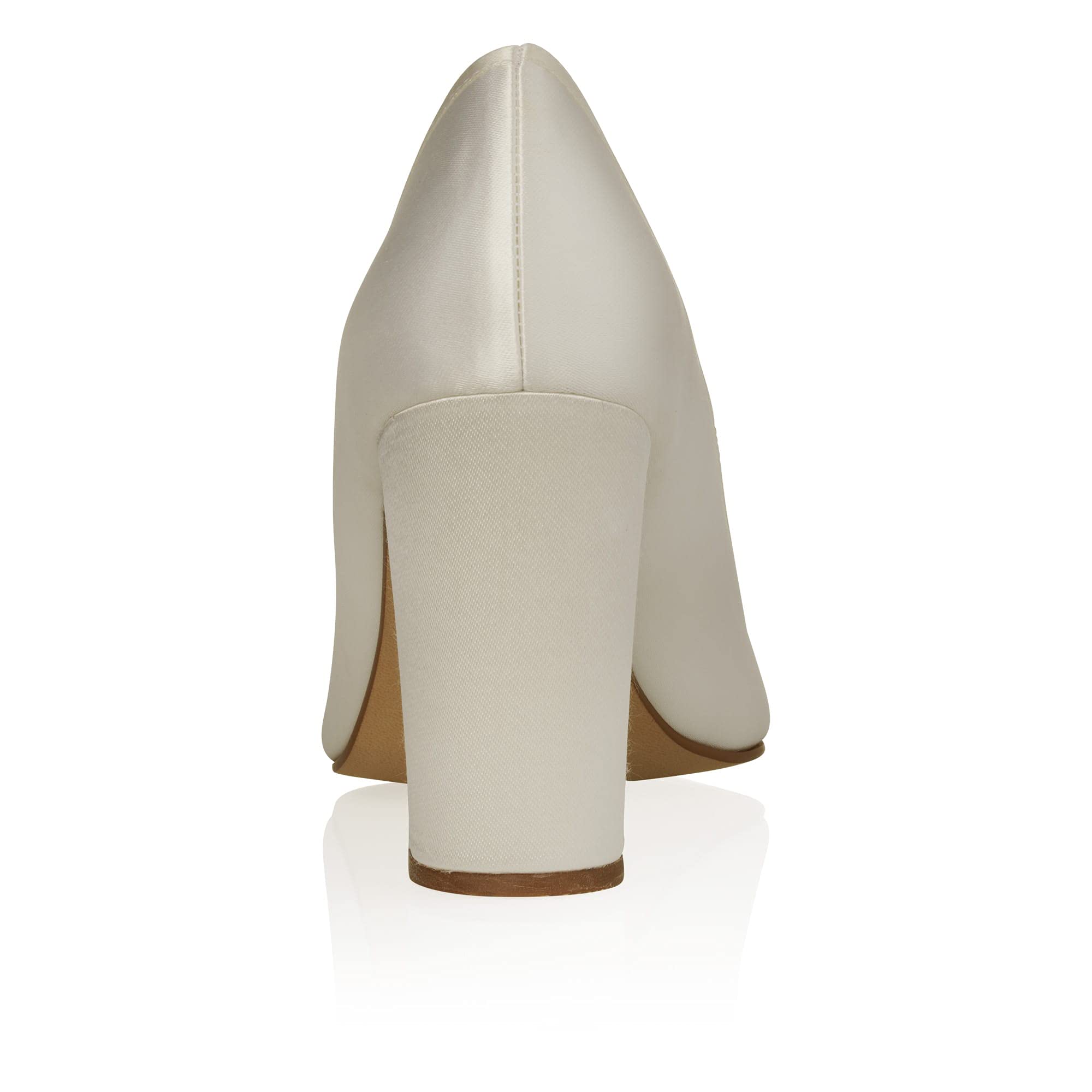 Rainbow Club The Icons Keily Pumps Ivory Satin Blockabsatz