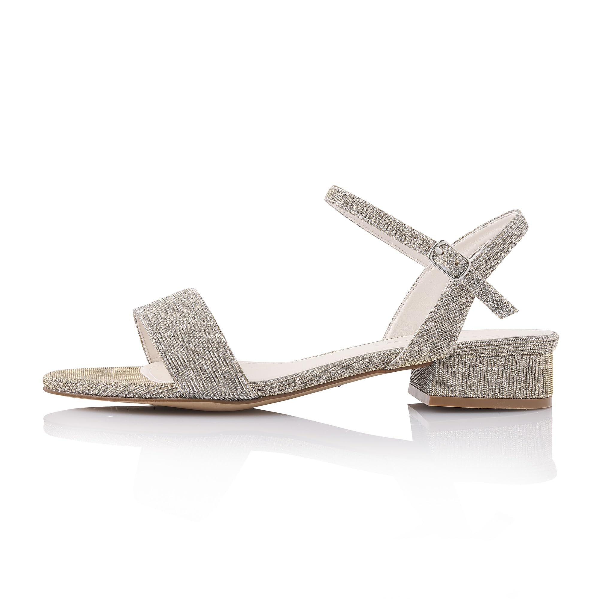 Rainbow Club Salli Braut Sandale Gold Metallic 3 cm Gr.36-41