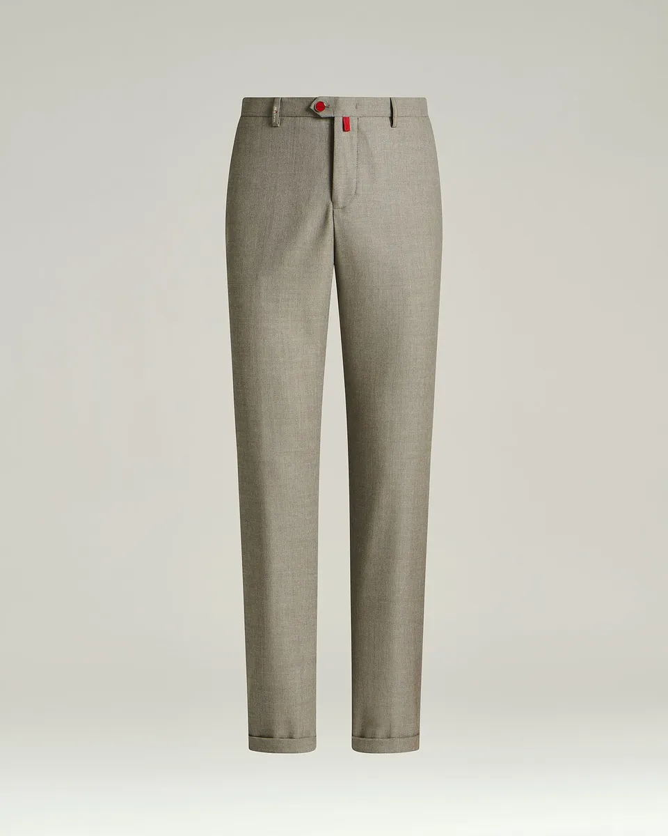 Kiton Trousers Wool Chino Herren Wolle