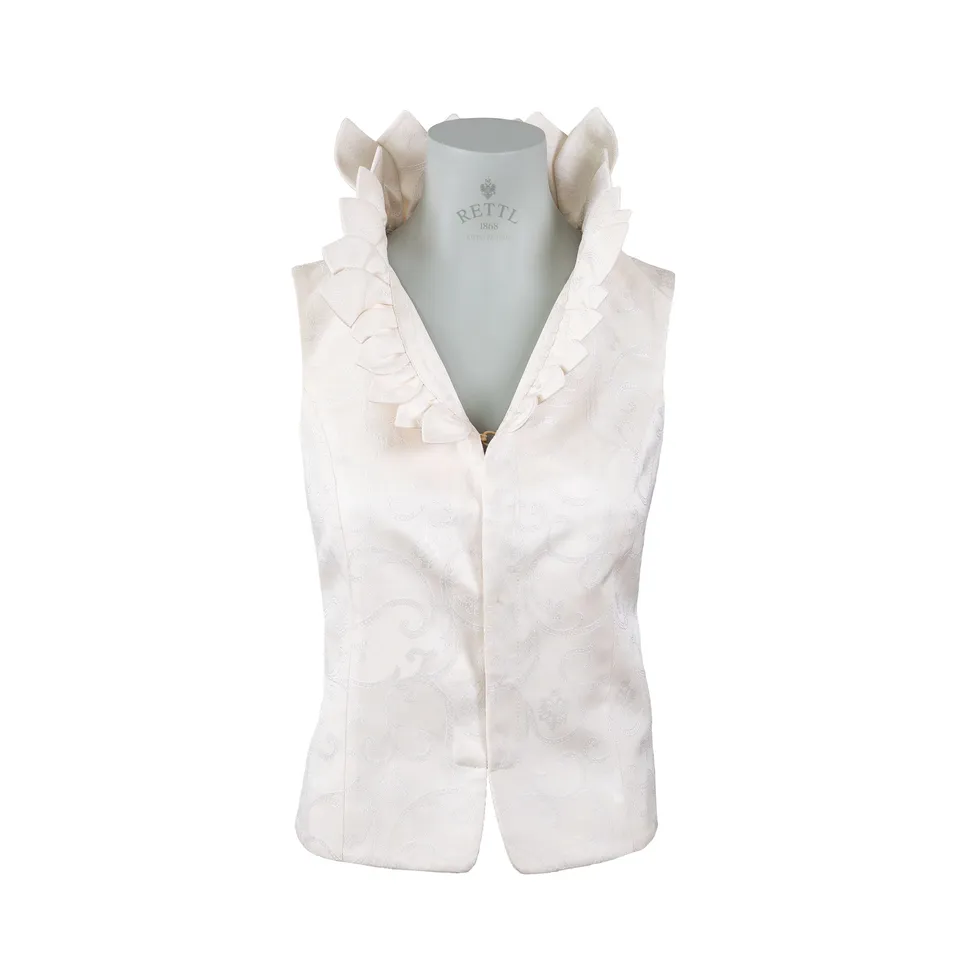Rettl Women Aster Gilet Weste Flammen-Muster