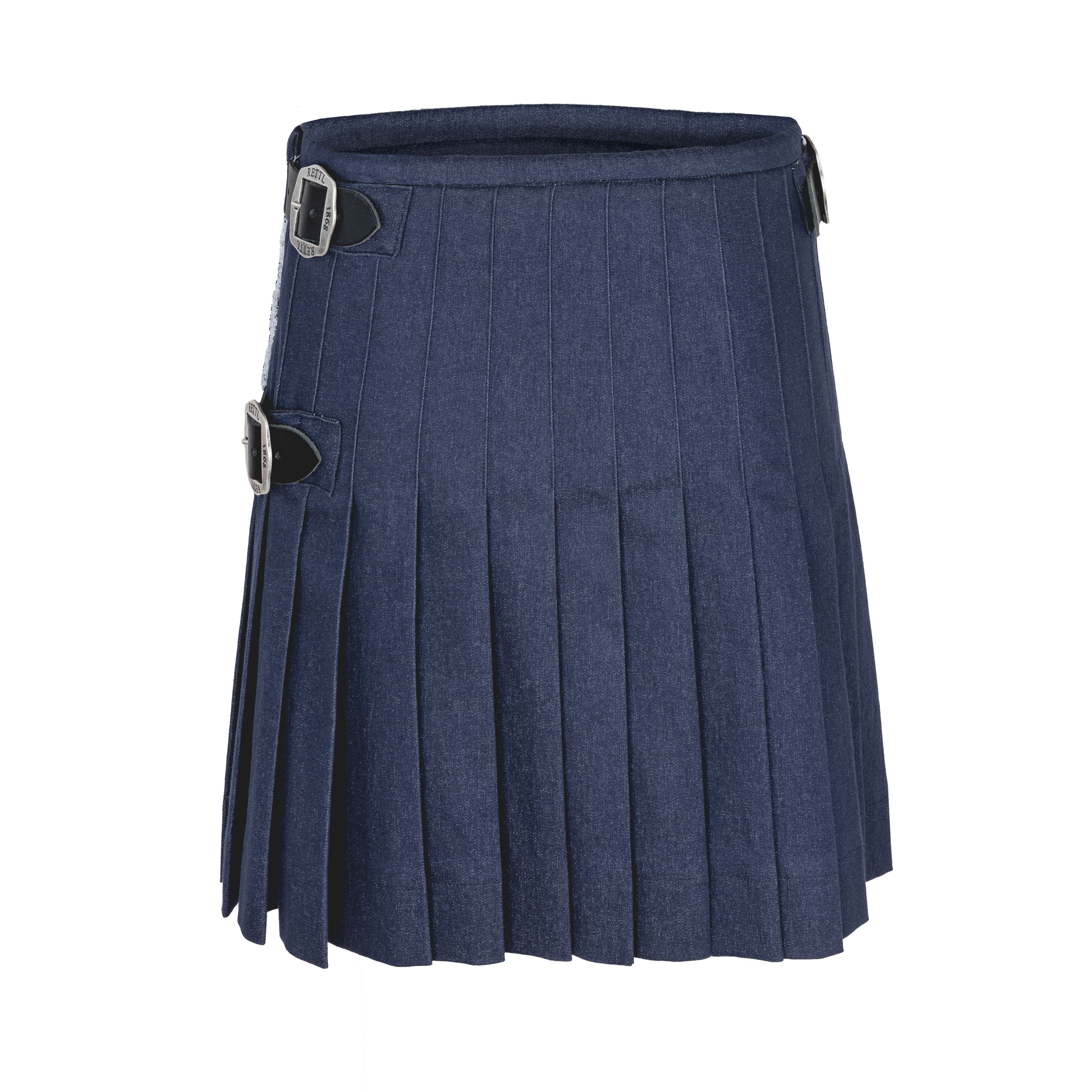 Rettl Maria Hipps XS Mini-Kilt Denim blau