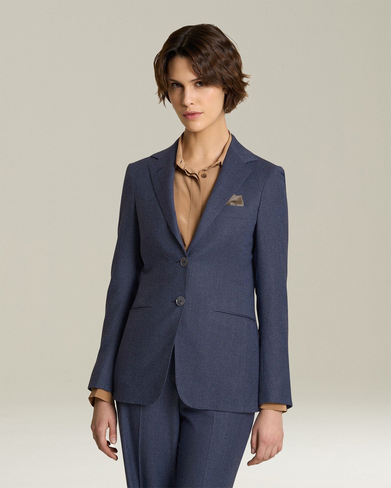 Kiton Jackets Blazer Damen Wolle Kaschmir einreihig