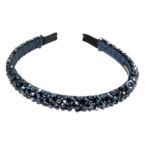 Alpenflüstern DAHEIM ADV150 Haarreif blau Glitzerperlen