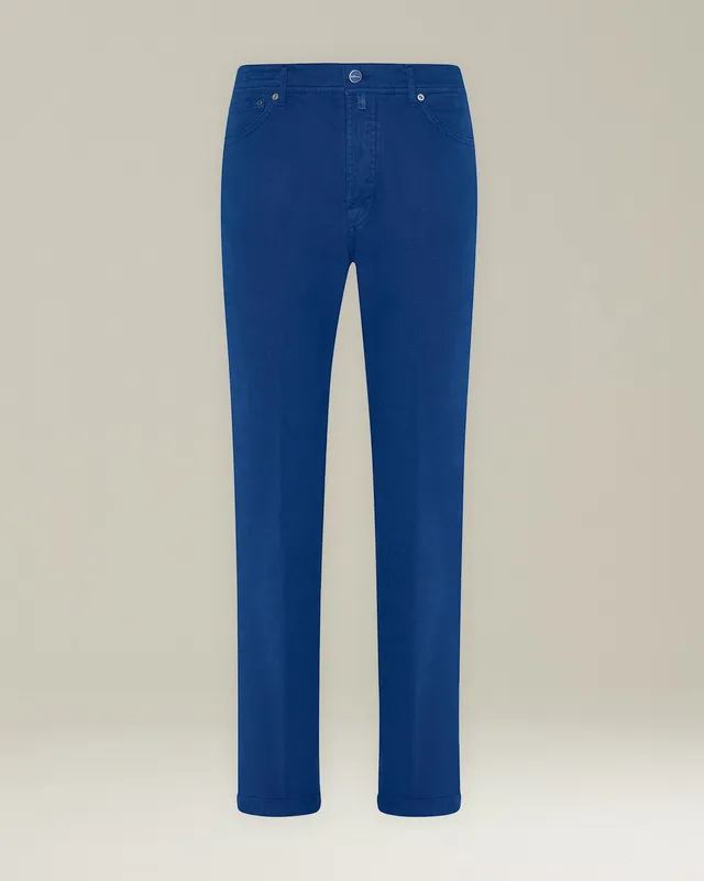 Kiton Jeans Denim Cashmere Slim Fit Jeans