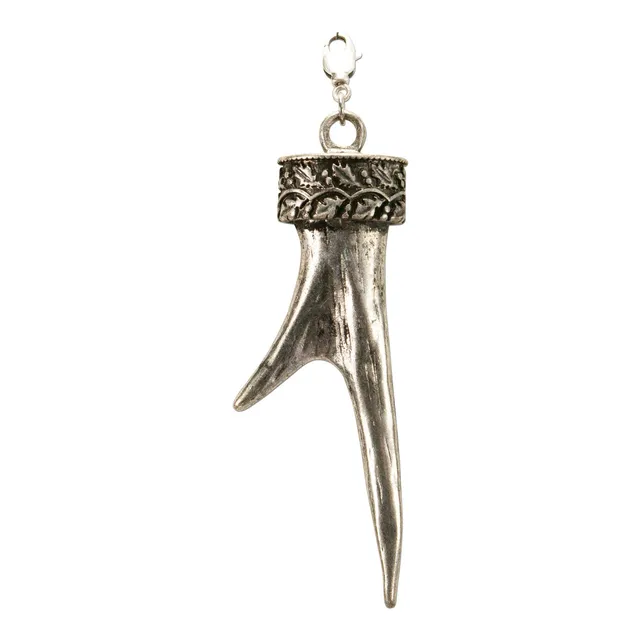 Alpenflüstern DAHEIM AAH174 Anhänger Metall-Horn antik-silber