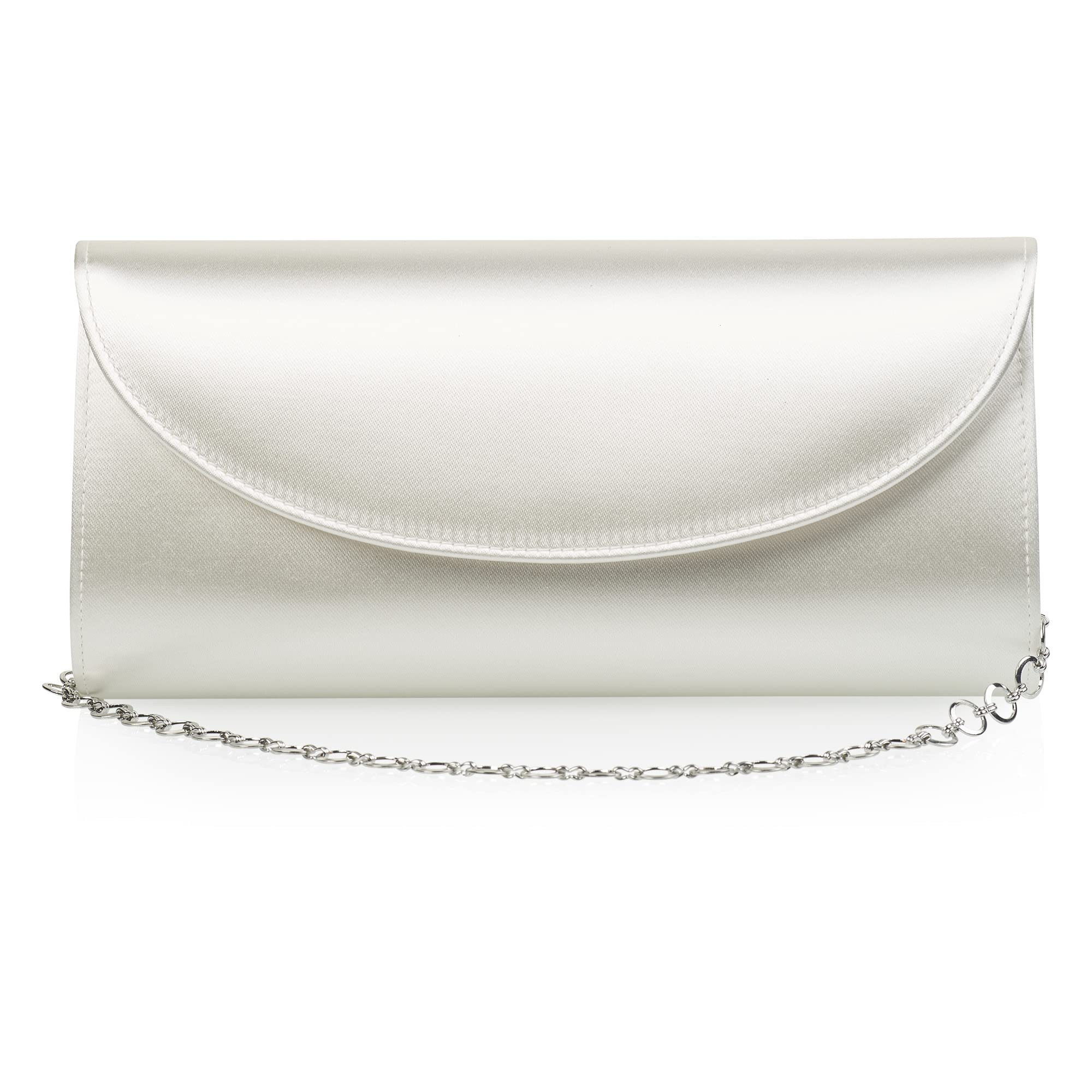 Rainbow Club Celinde Brauttasche Ivory Satin Clutch